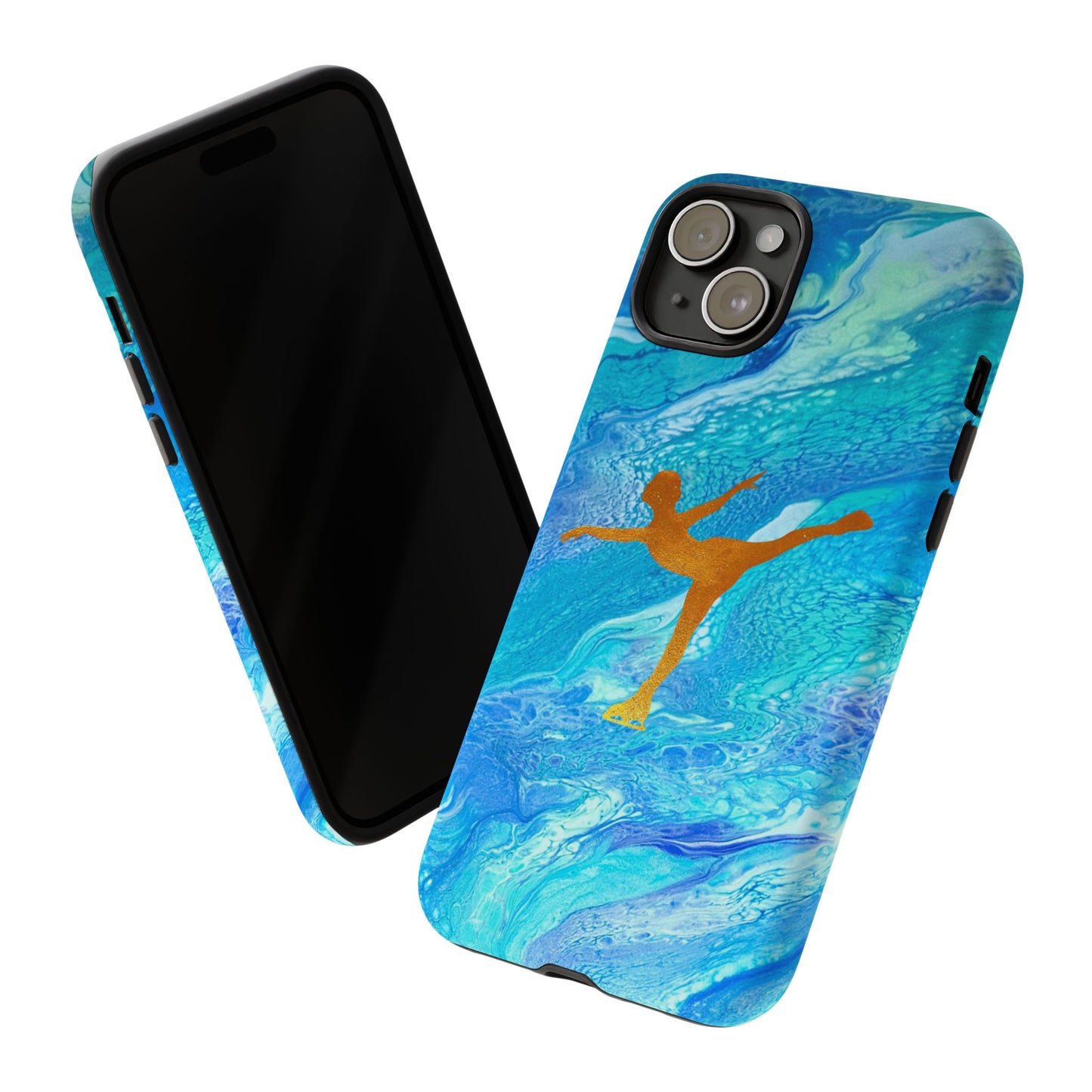 Figure skating phone cases