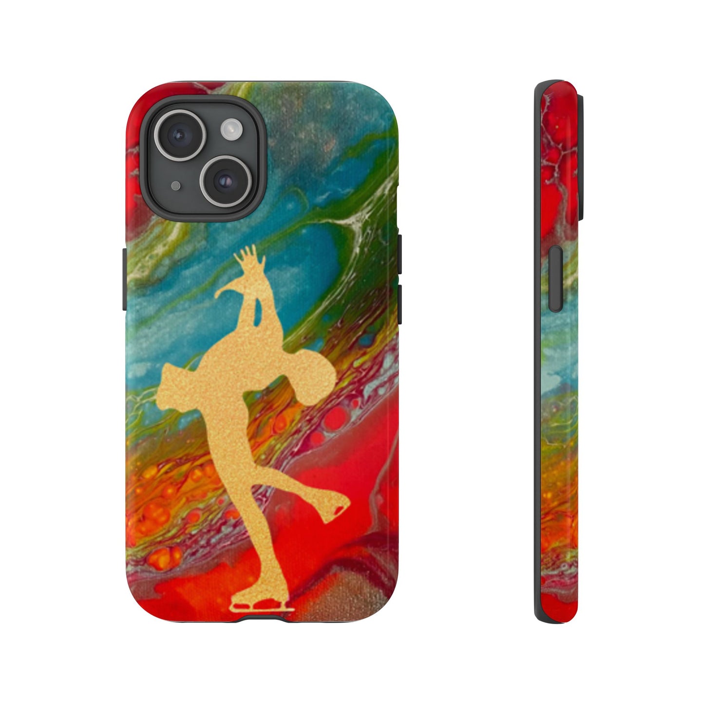 Figure skating phone cases