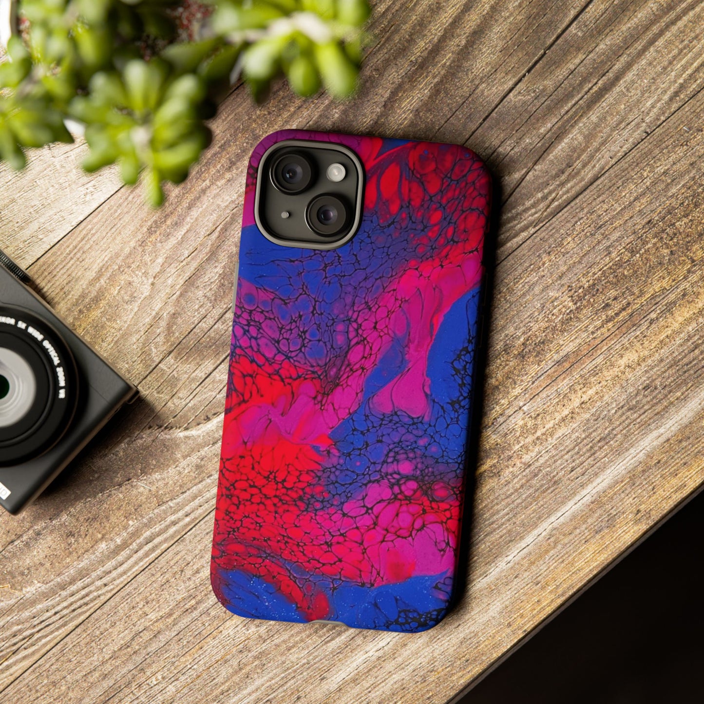 Tough Phone Case for iPhone, Samsung and Google pixel devices with Artwork Design