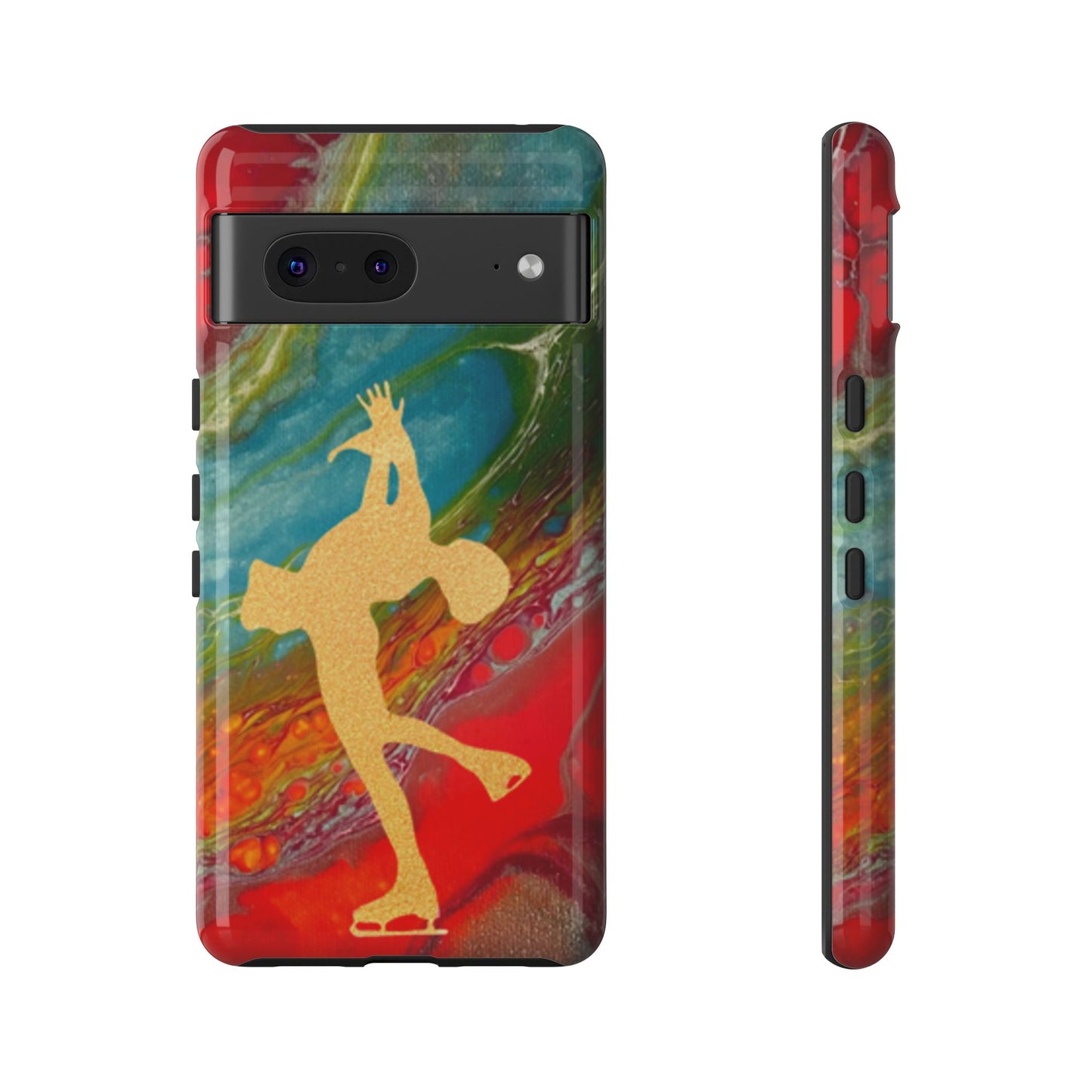 Figure skating phone cases