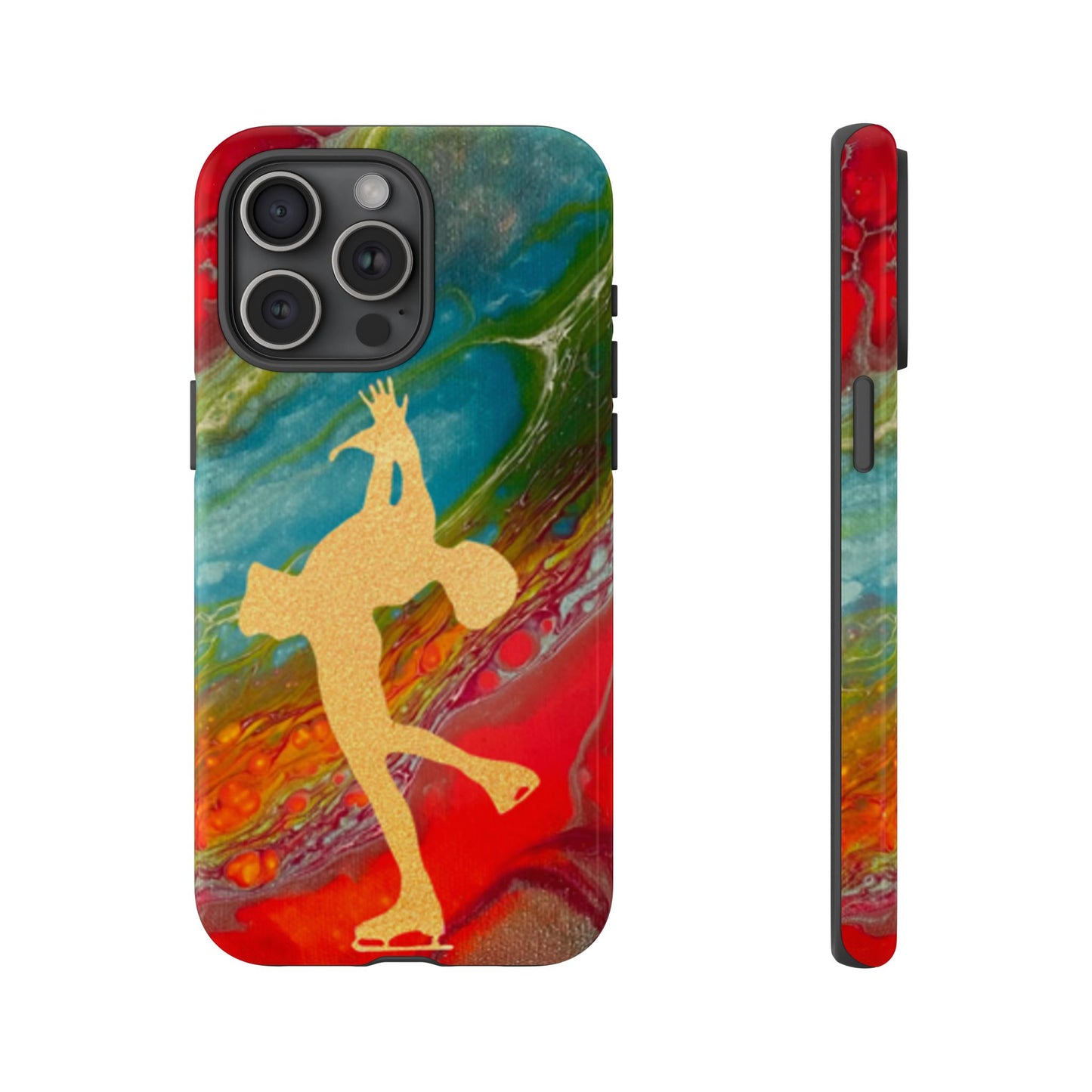 Figure skating phone cases