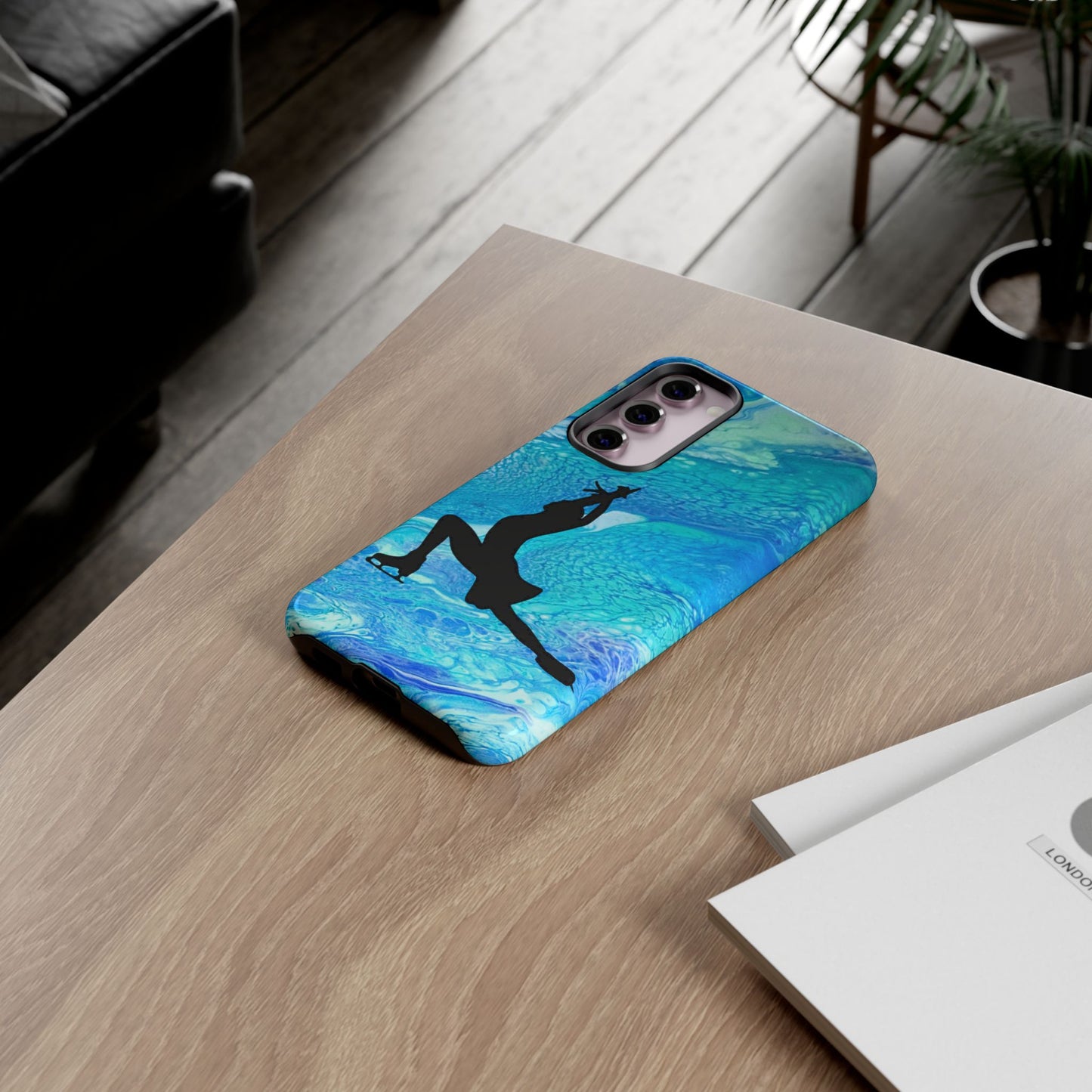 Figure skating phone cases