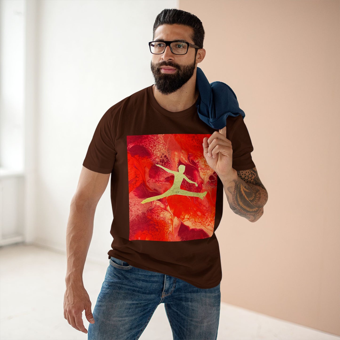 Men's figure skating T-shirt