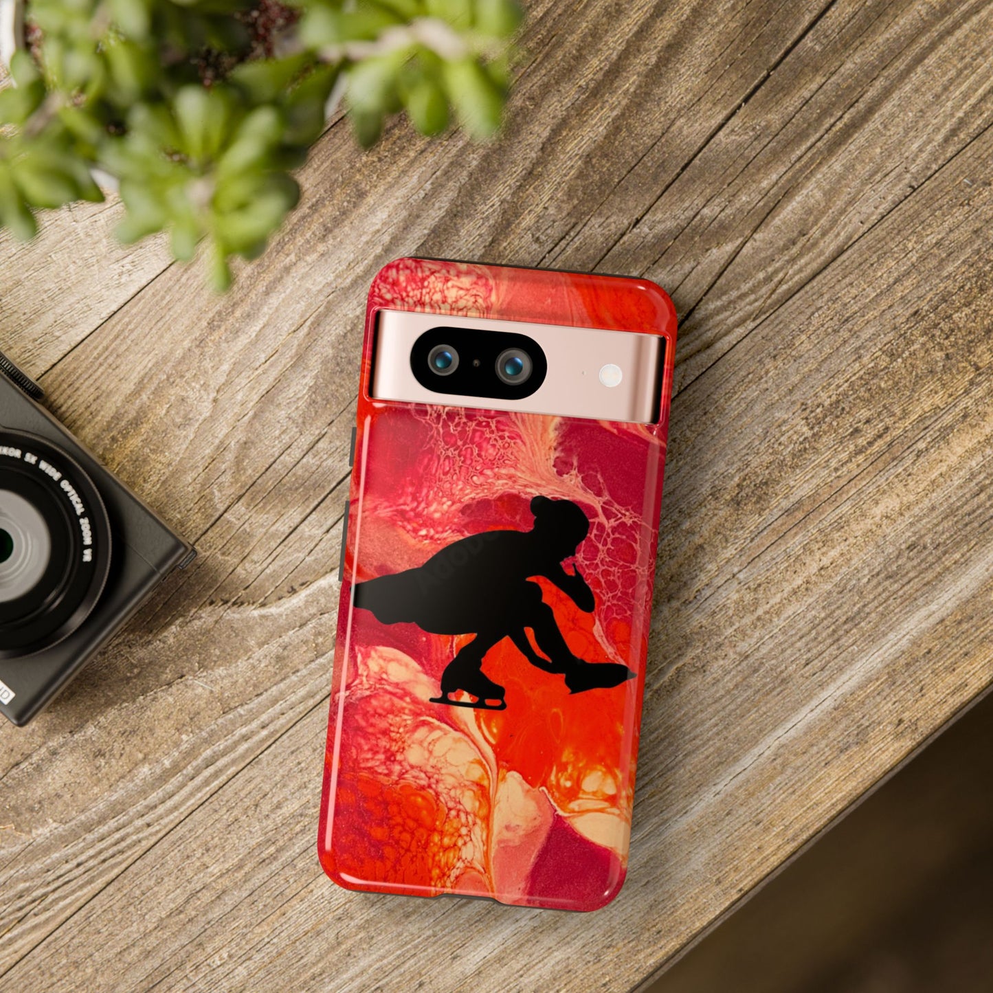 Figure skating phone cases