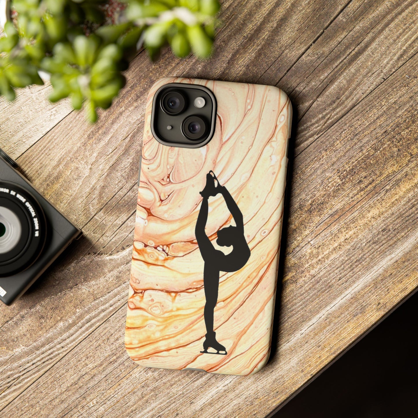 Figure skating phone cases