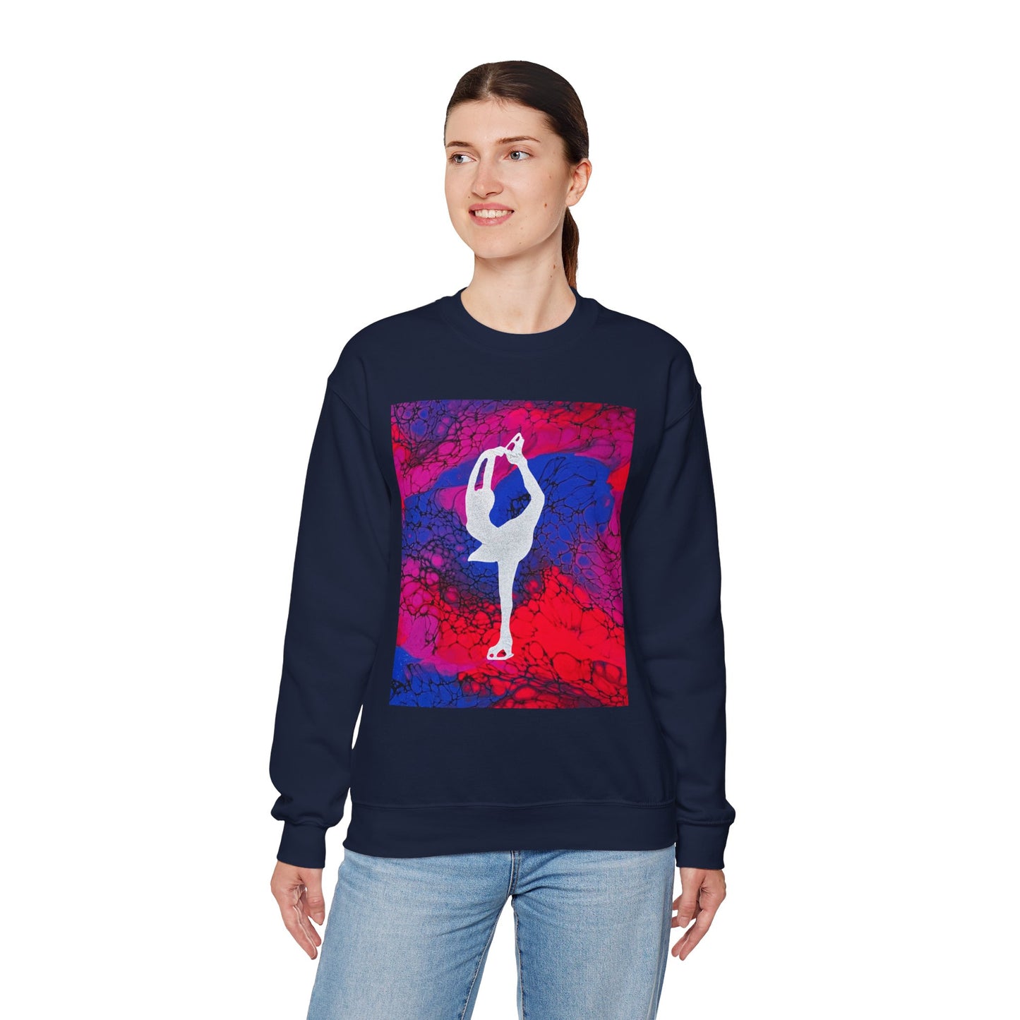 Unisex Figure Skating Crewneck Sweatshirt