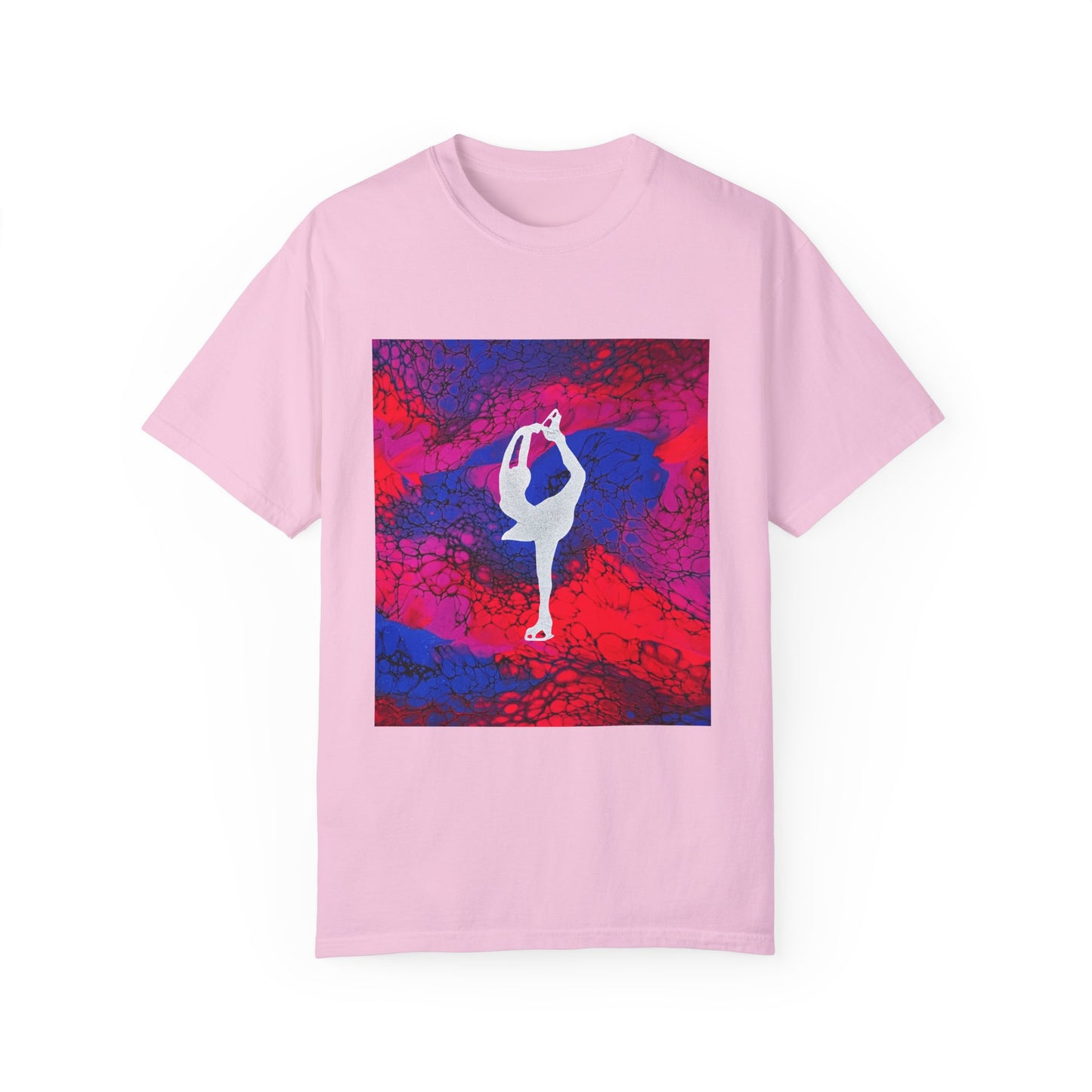 Figure Skating T-shirt—Unisex Garment-Dyed Tee