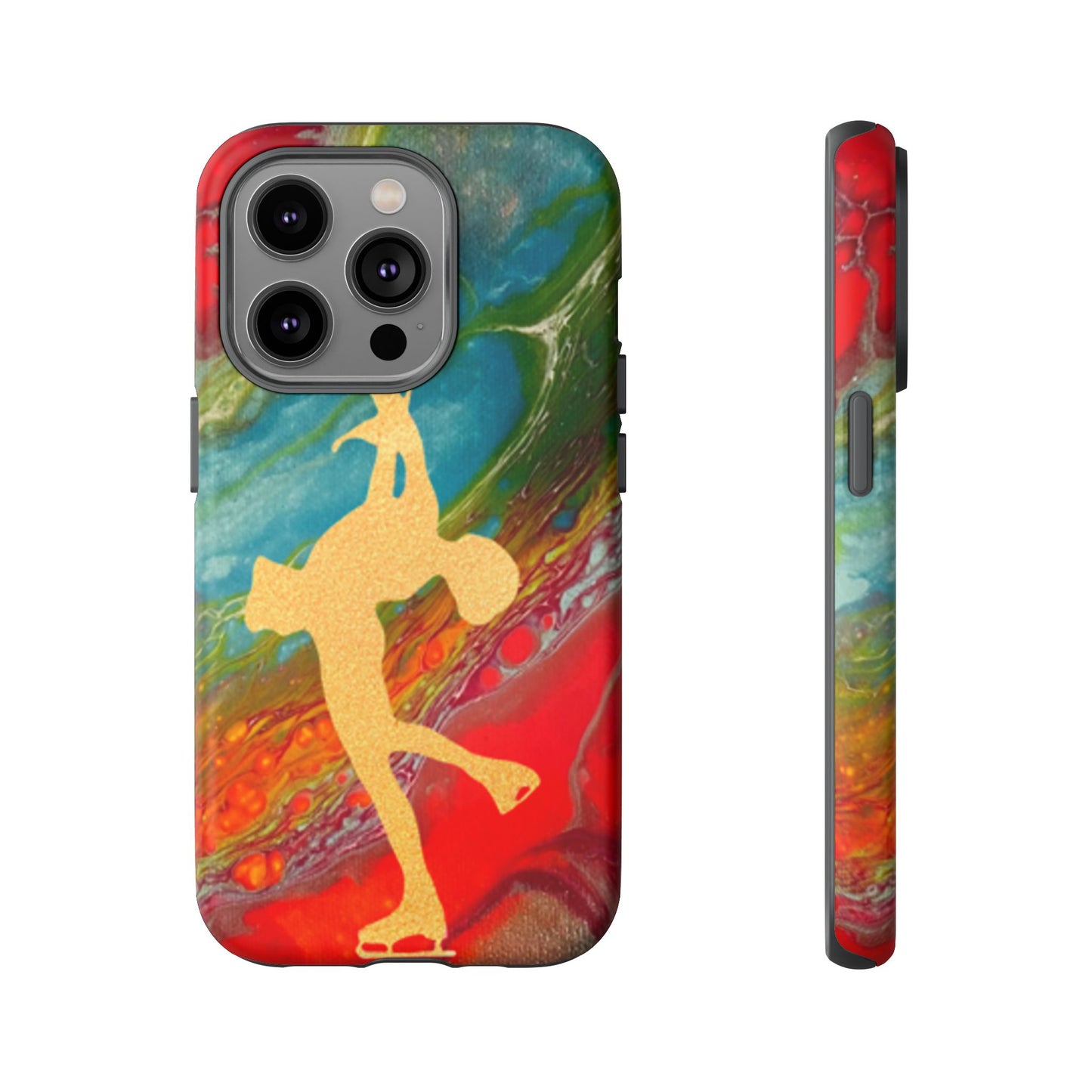 Figure skating phone cases