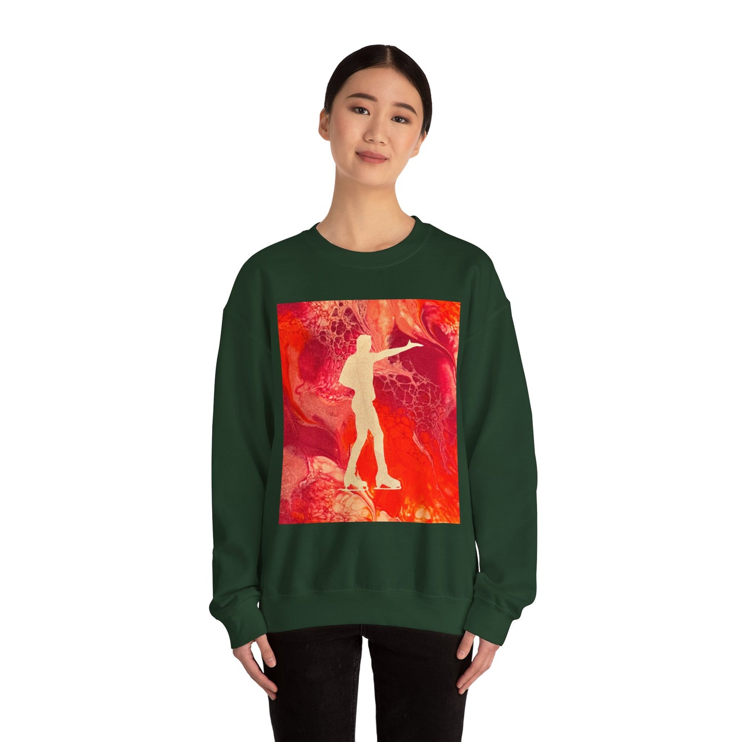 Unisex Figure Skating Crewneck Sweatshirt