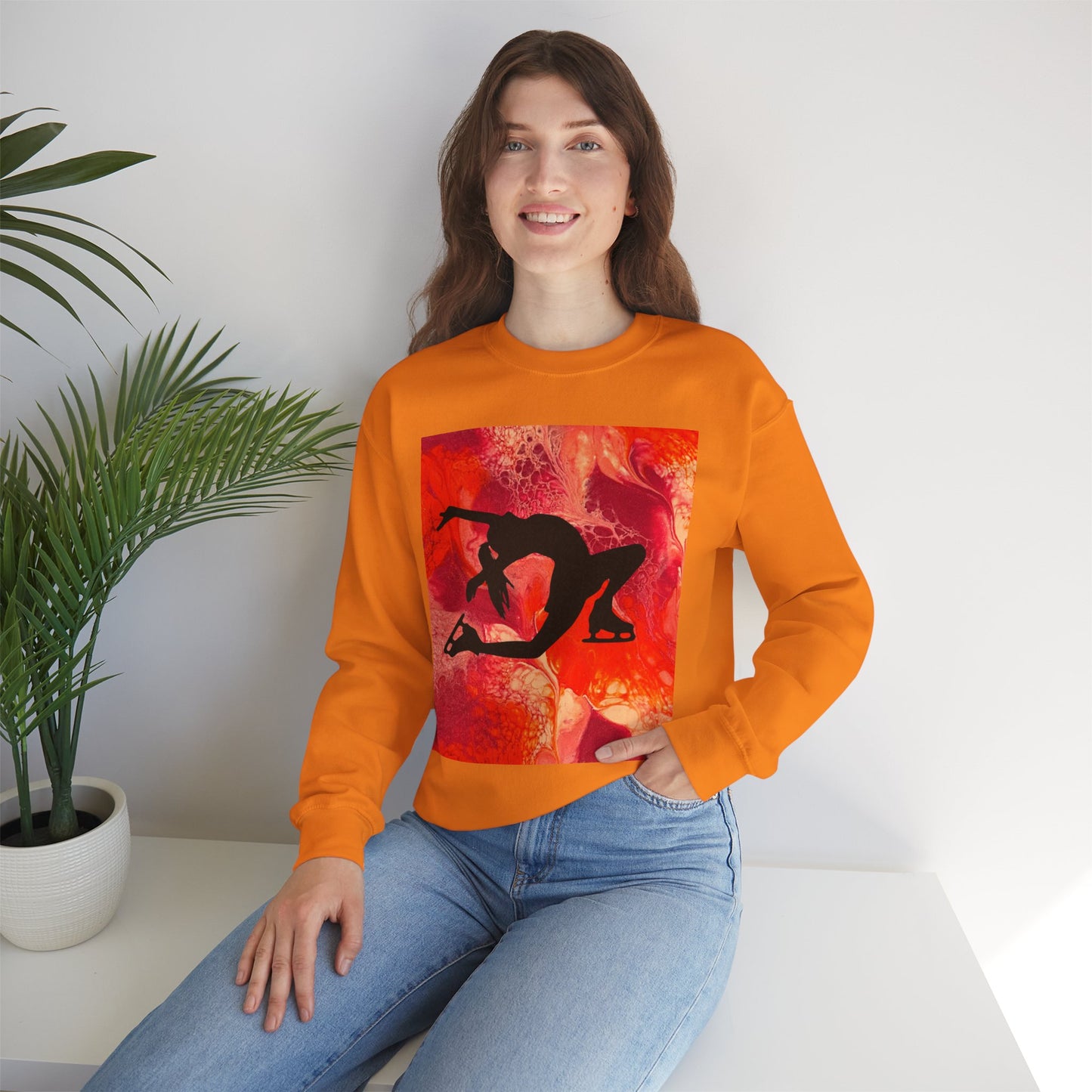 Unisex Figure Skating Crewneck Sweatshirt