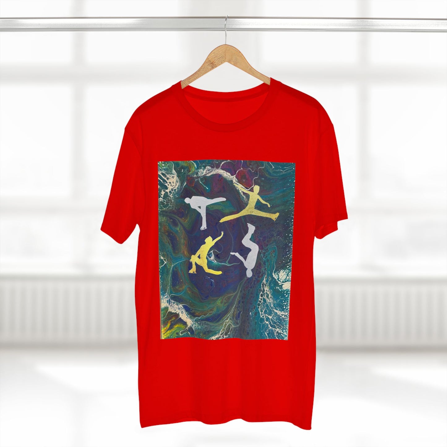 Men's figure skating T-shirt