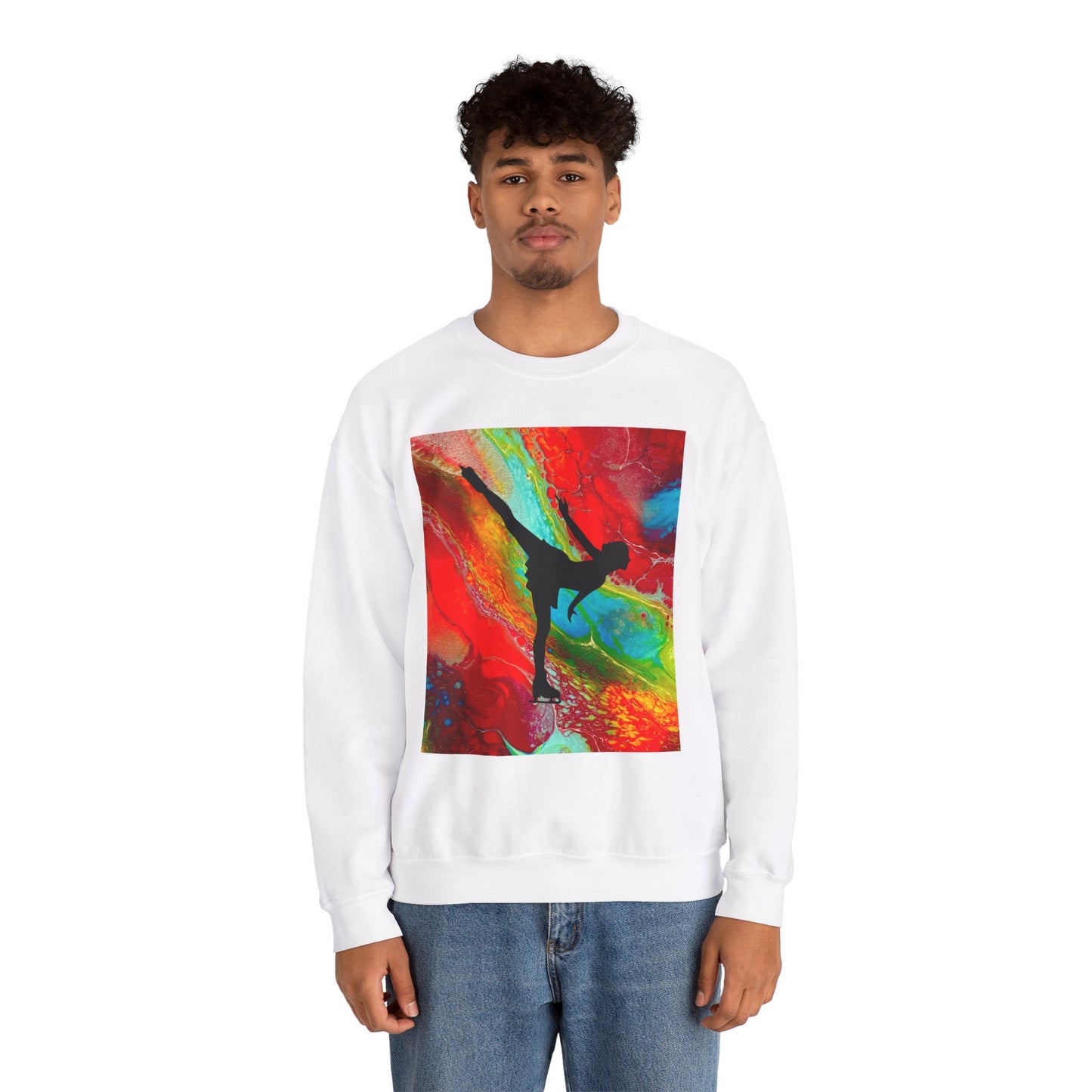 Unisex Figure Skating Crewneck Sweatshirt