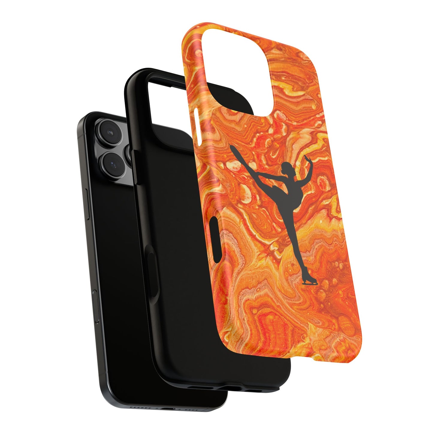 Figure skating phone case