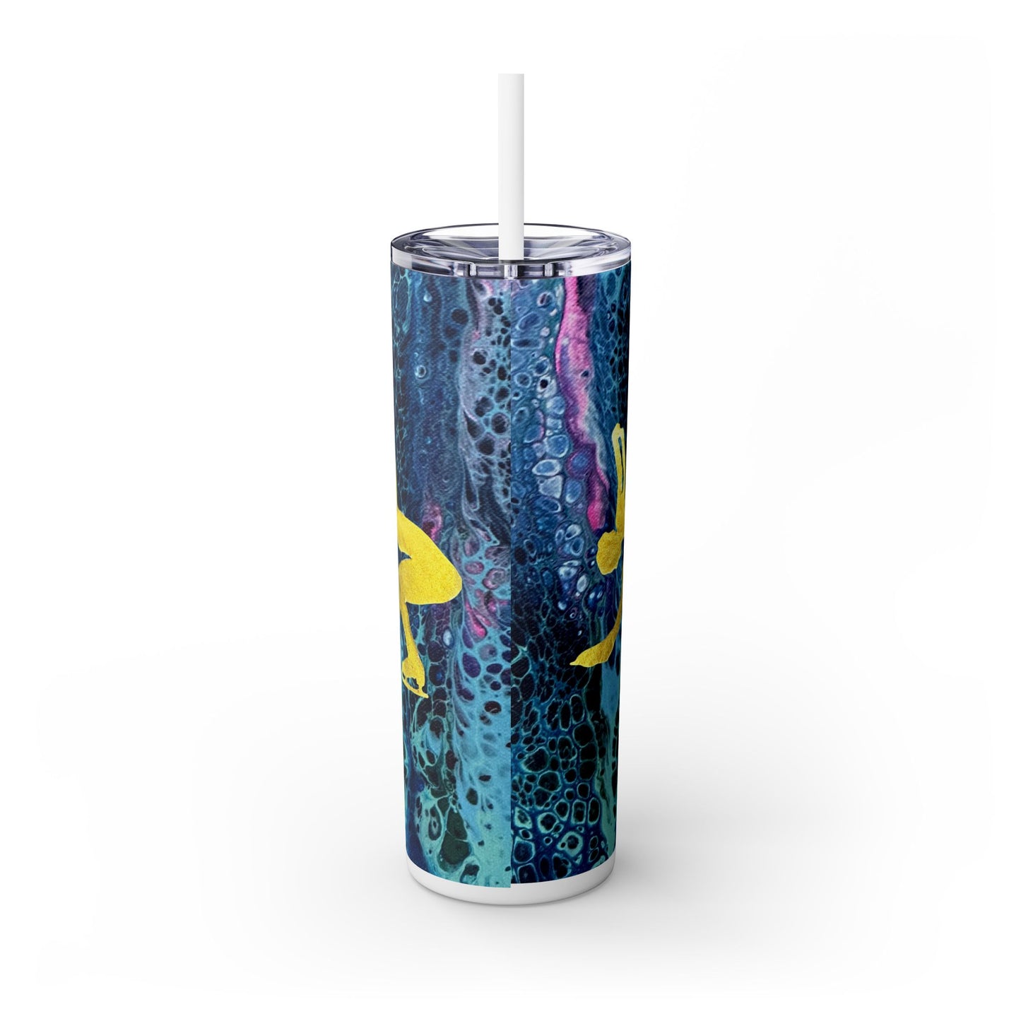 Figure Skating Tumbler, 20oz with straw