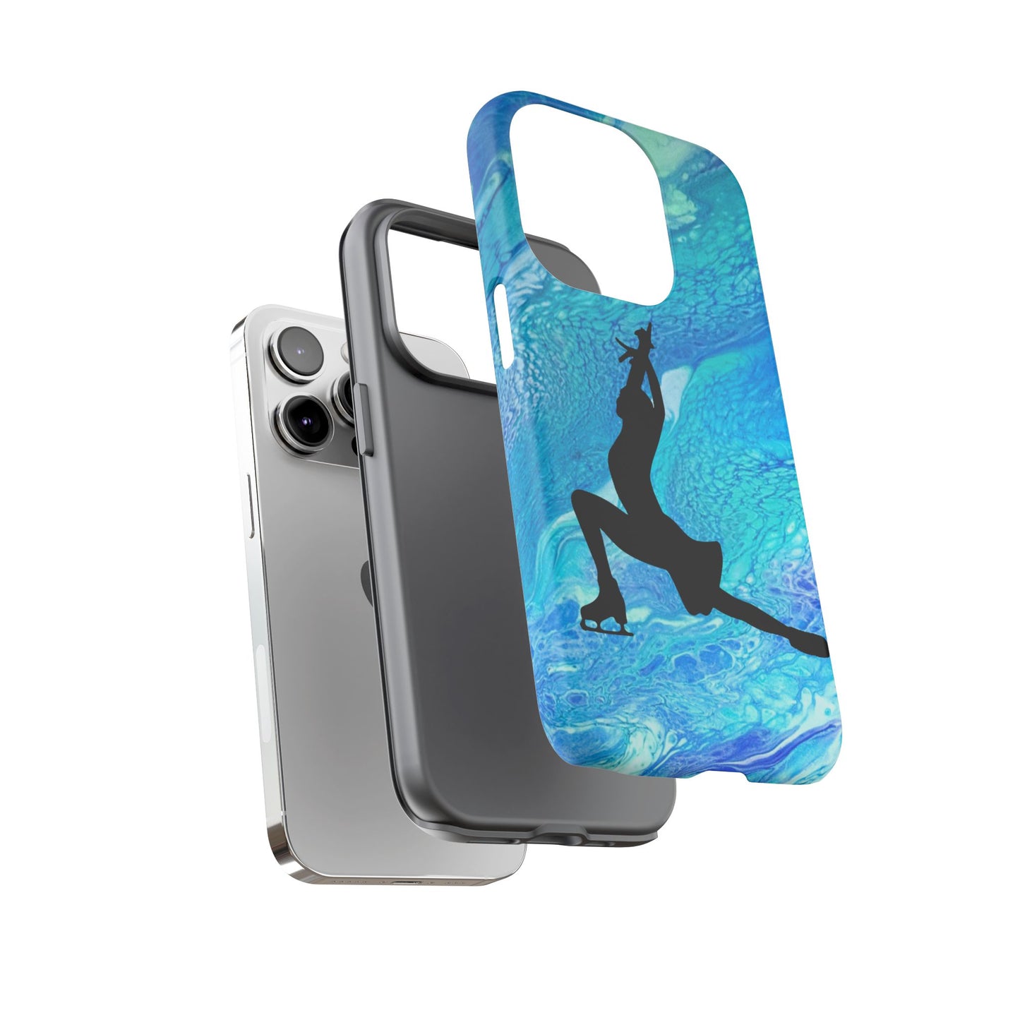 Figure skating phone cases