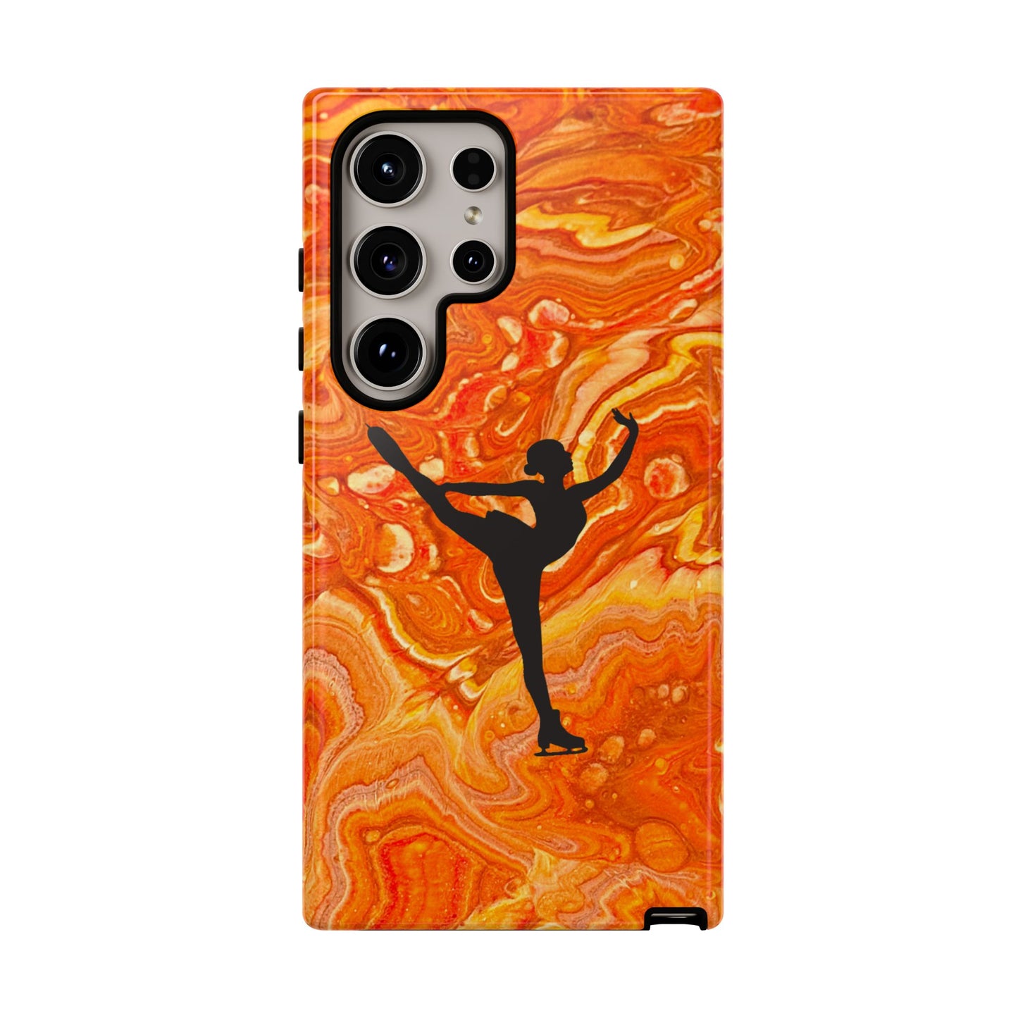 Figure skating phone case