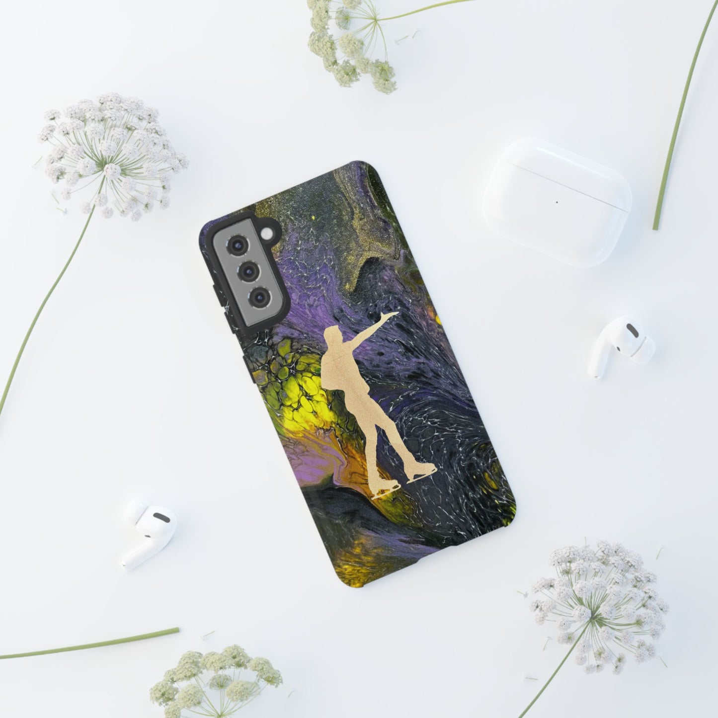 Figure skating phone cases