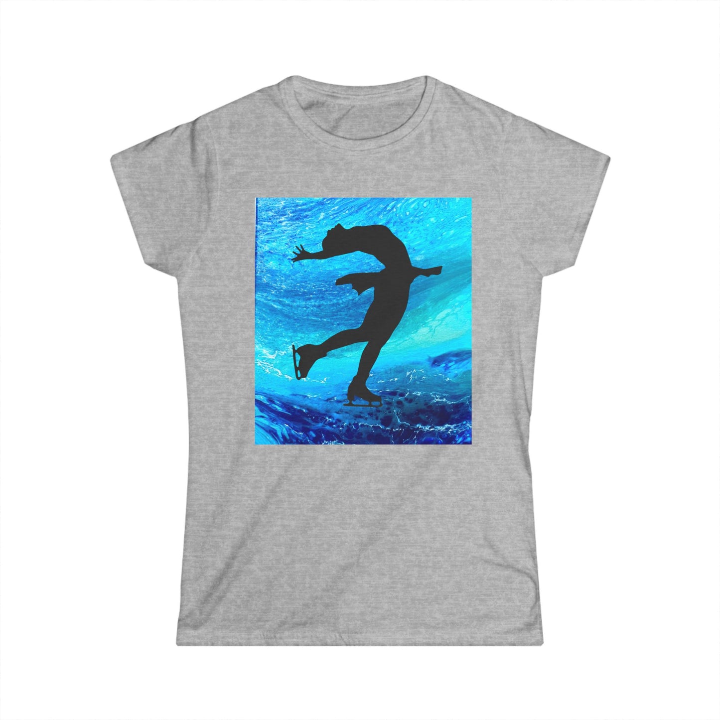 Ladies figure skating T-shirt