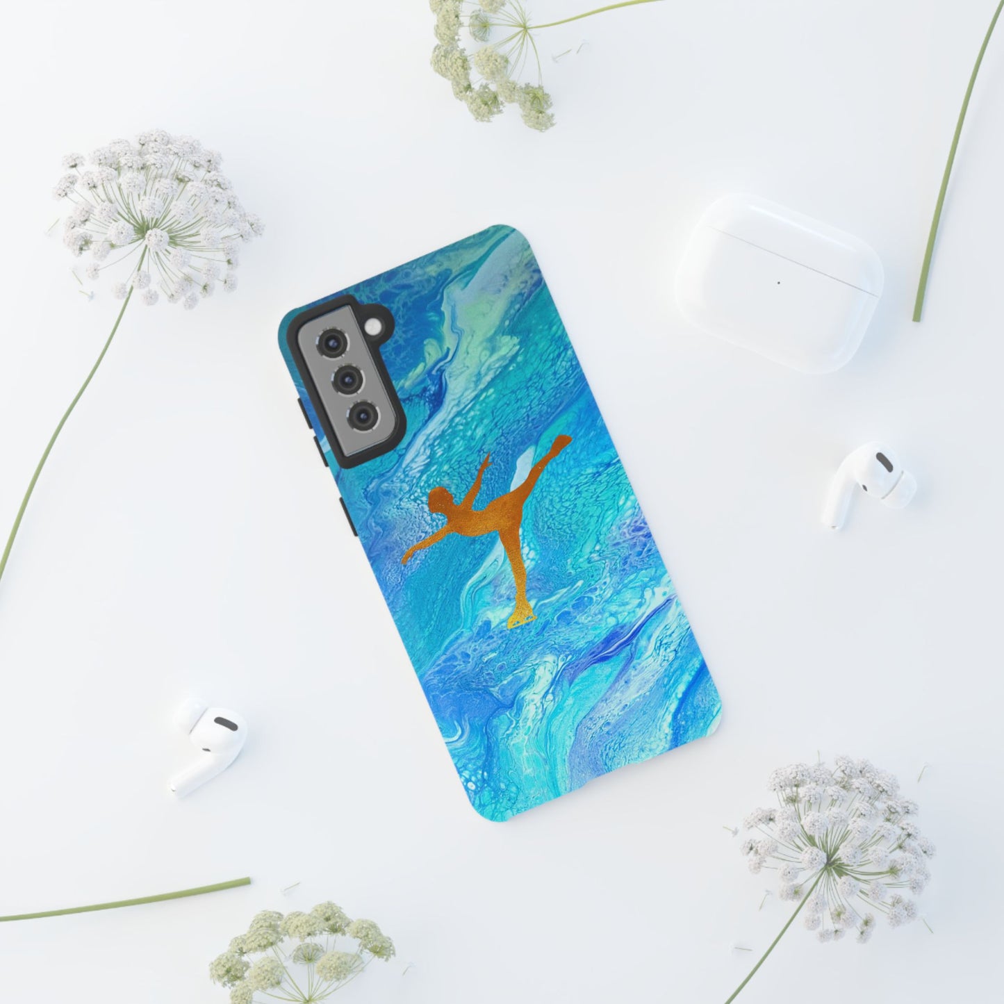 Figure skating phone cases