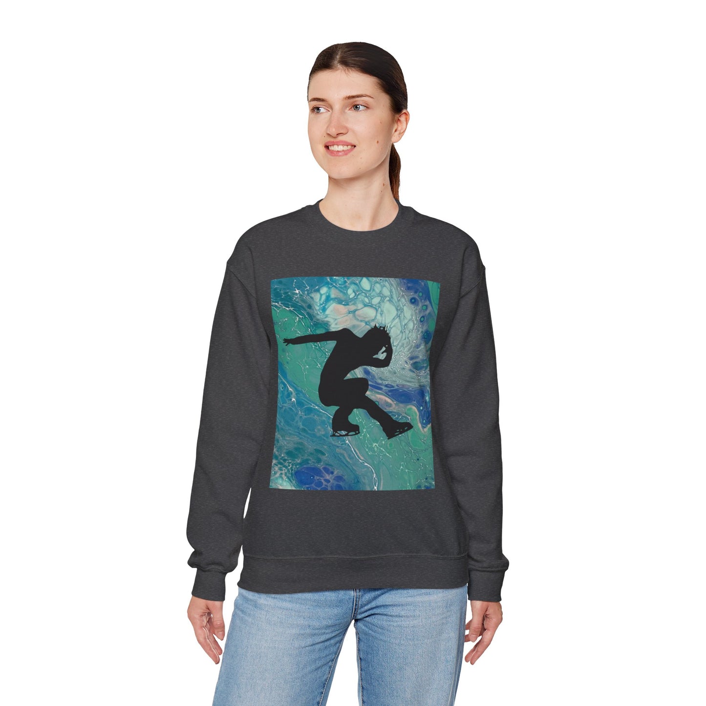 Unisex Figure Skating Crewneck Sweatshirt