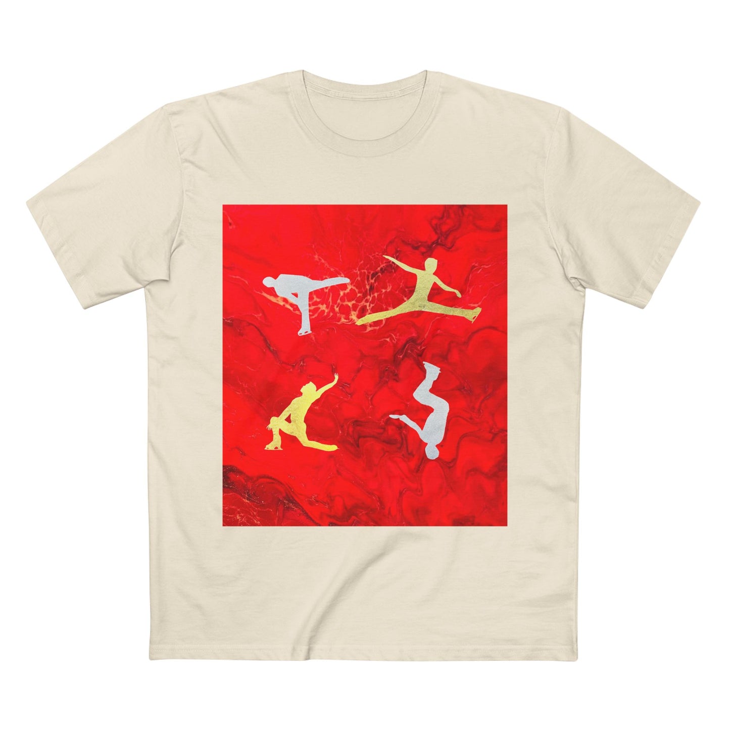 Men's figure skating T-shirt