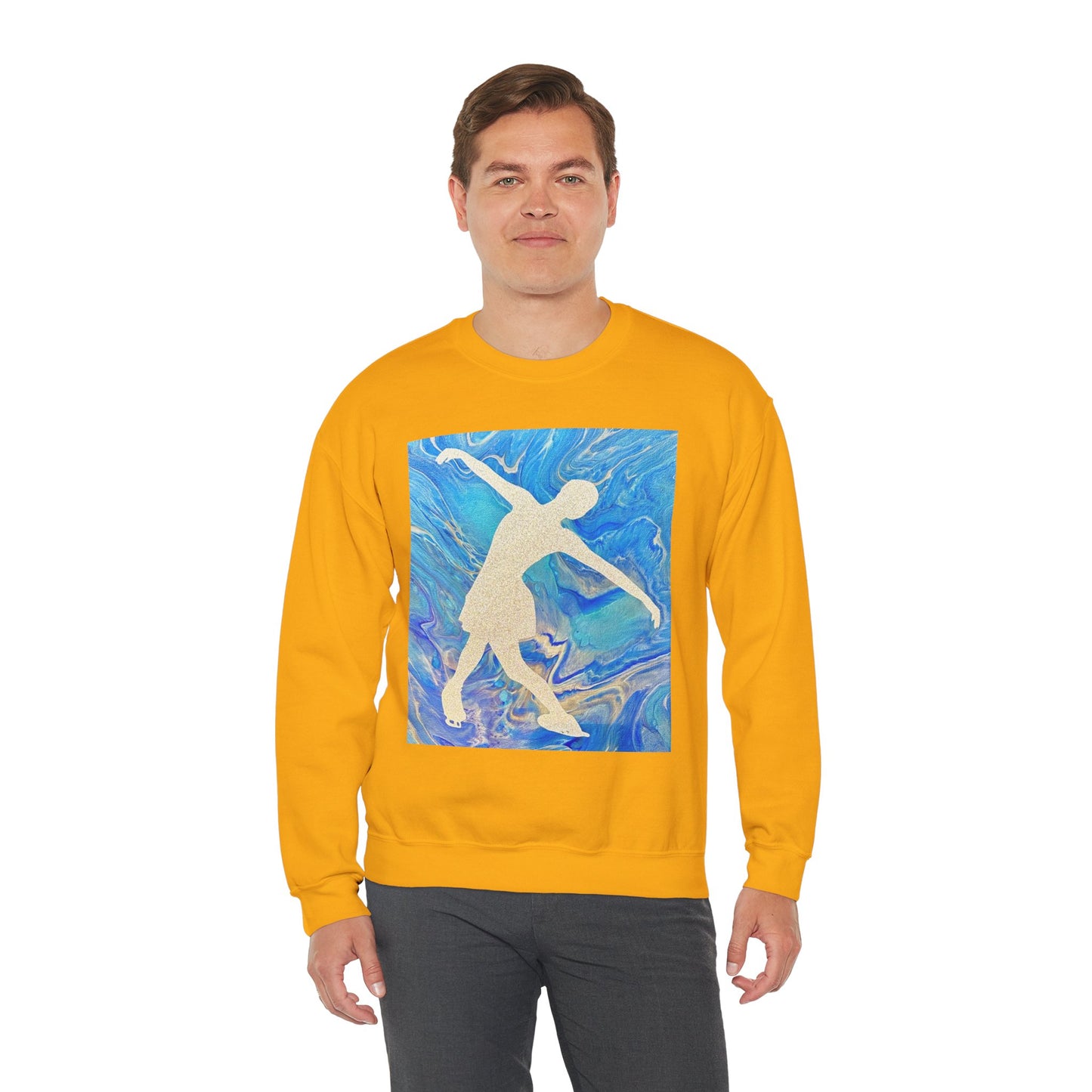 Unisex Figure Skating Crewneck Sweatshirt