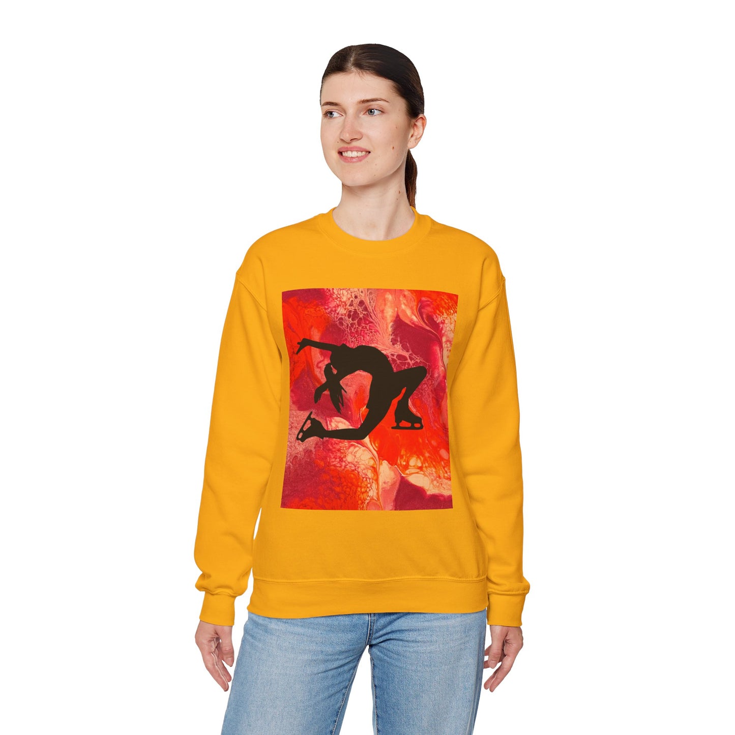 Unisex Figure Skating Crewneck Sweatshirt