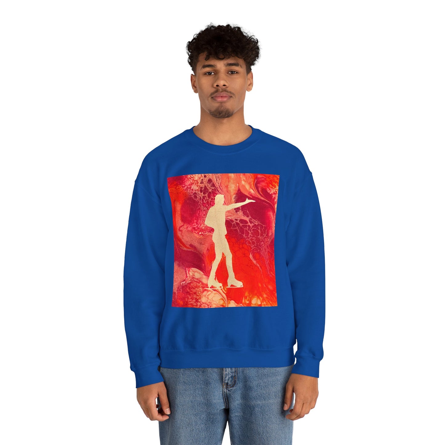 Unisex Figure Skating Crewneck Sweatshirt