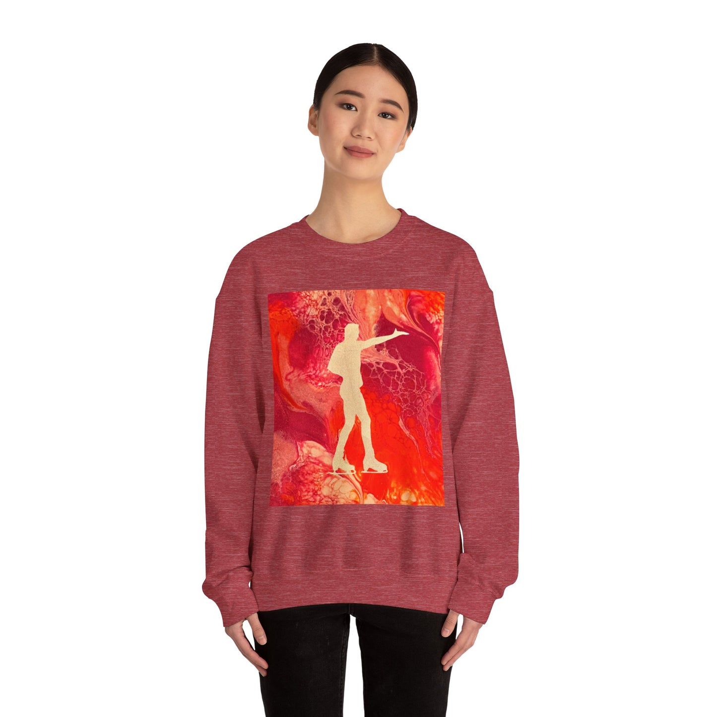 Unisex Figure Skating Crewneck Sweatshirt