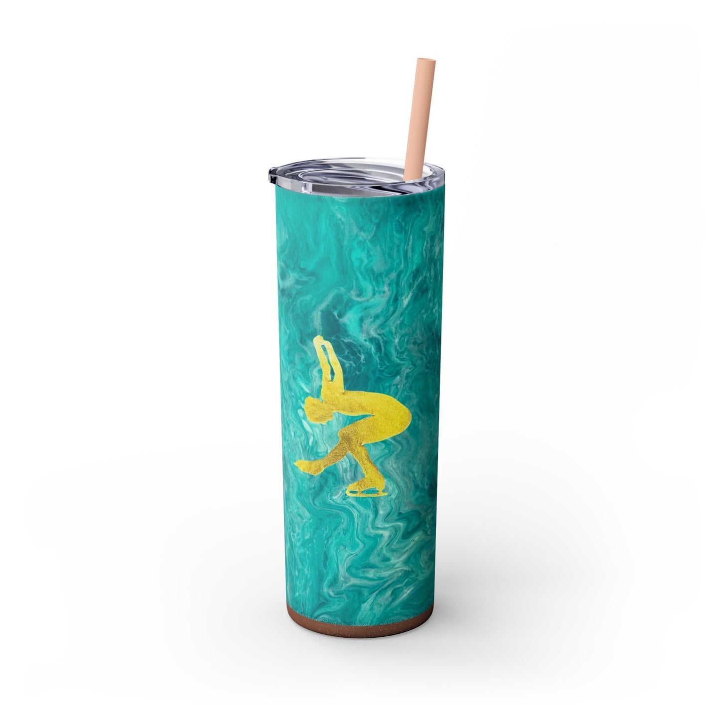 Figure Skating Tumbler,  20oz with straw