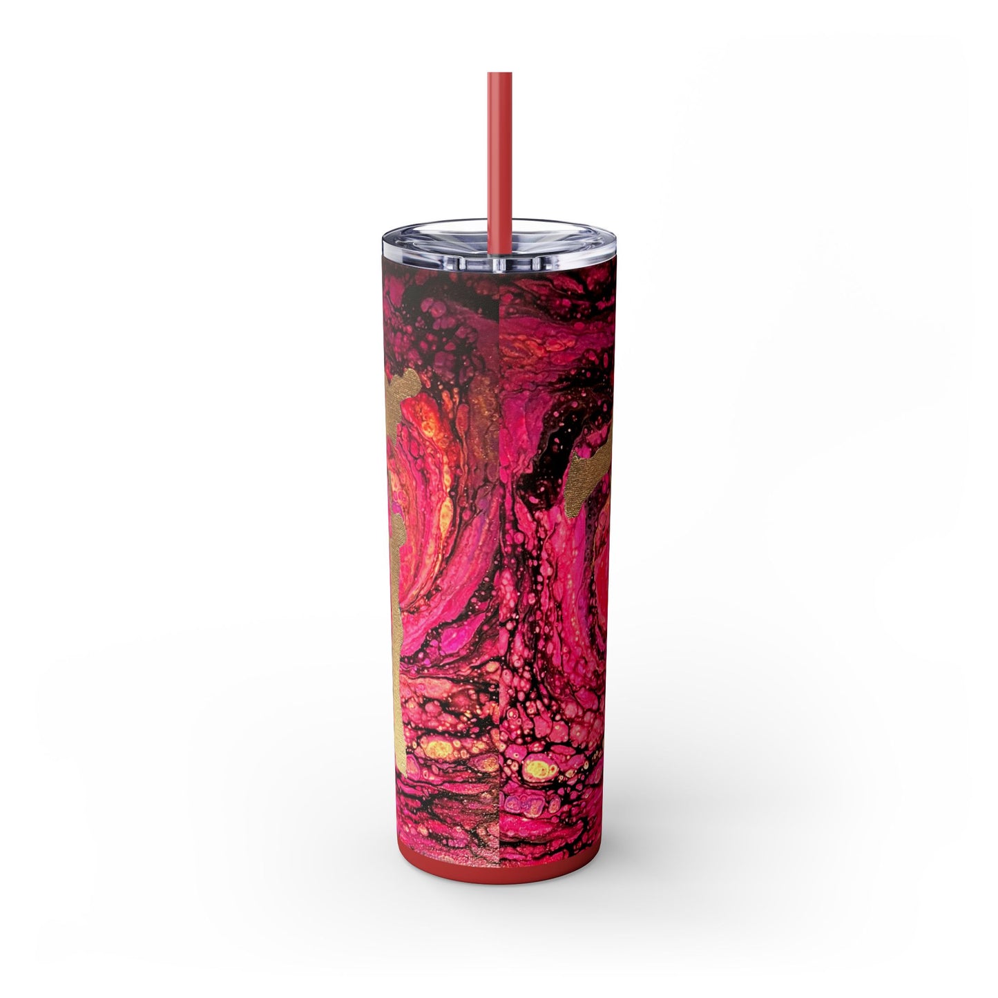 Figure Skating Tumbler, 20oz with straw