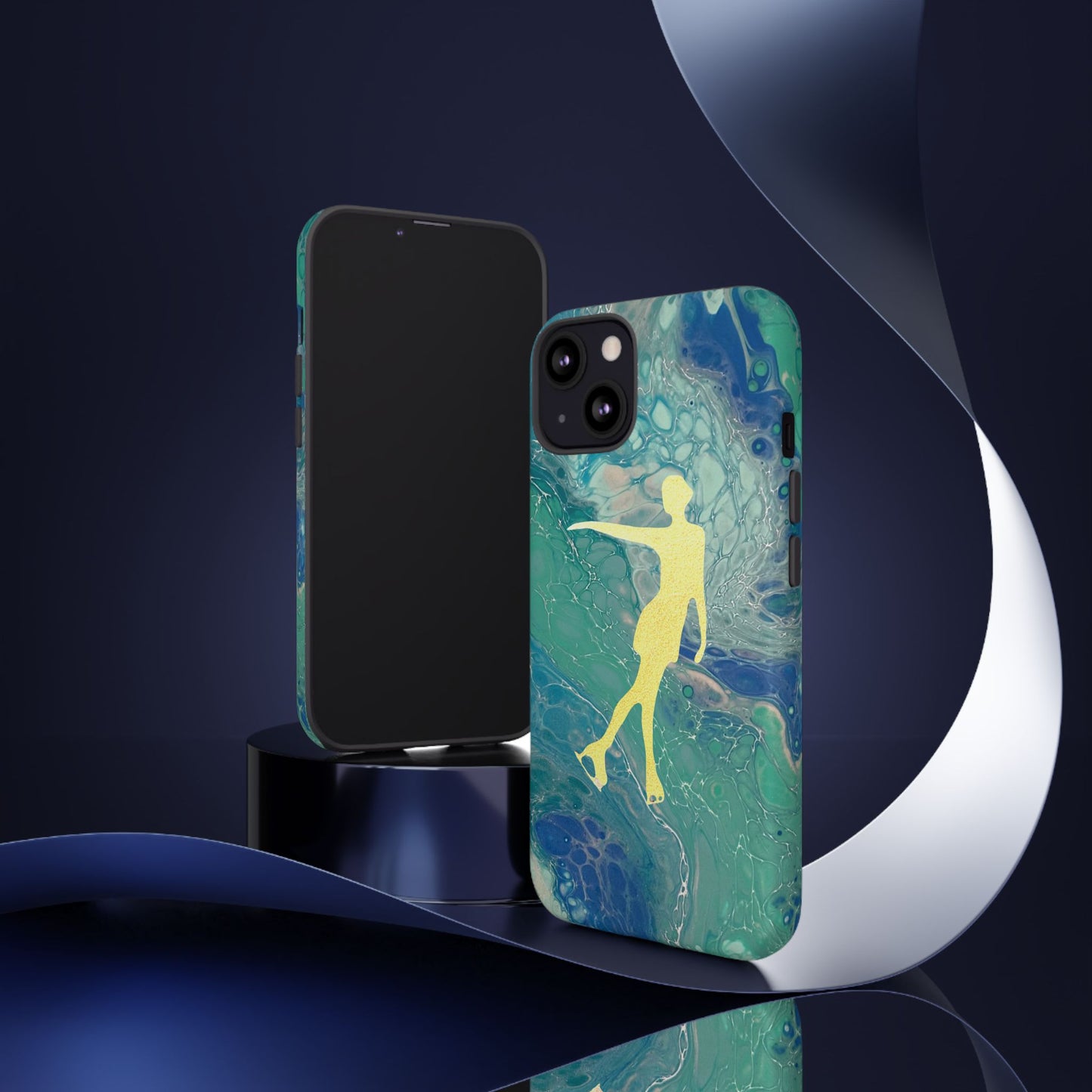 Figure skating phone cases