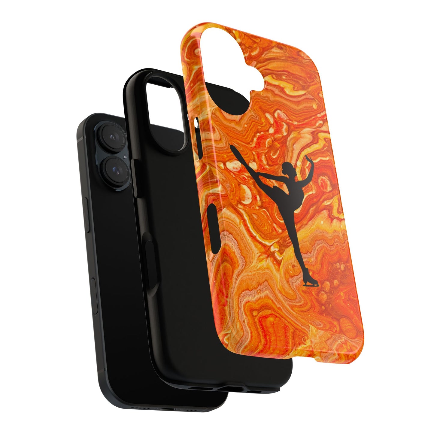 Figure skating phone case