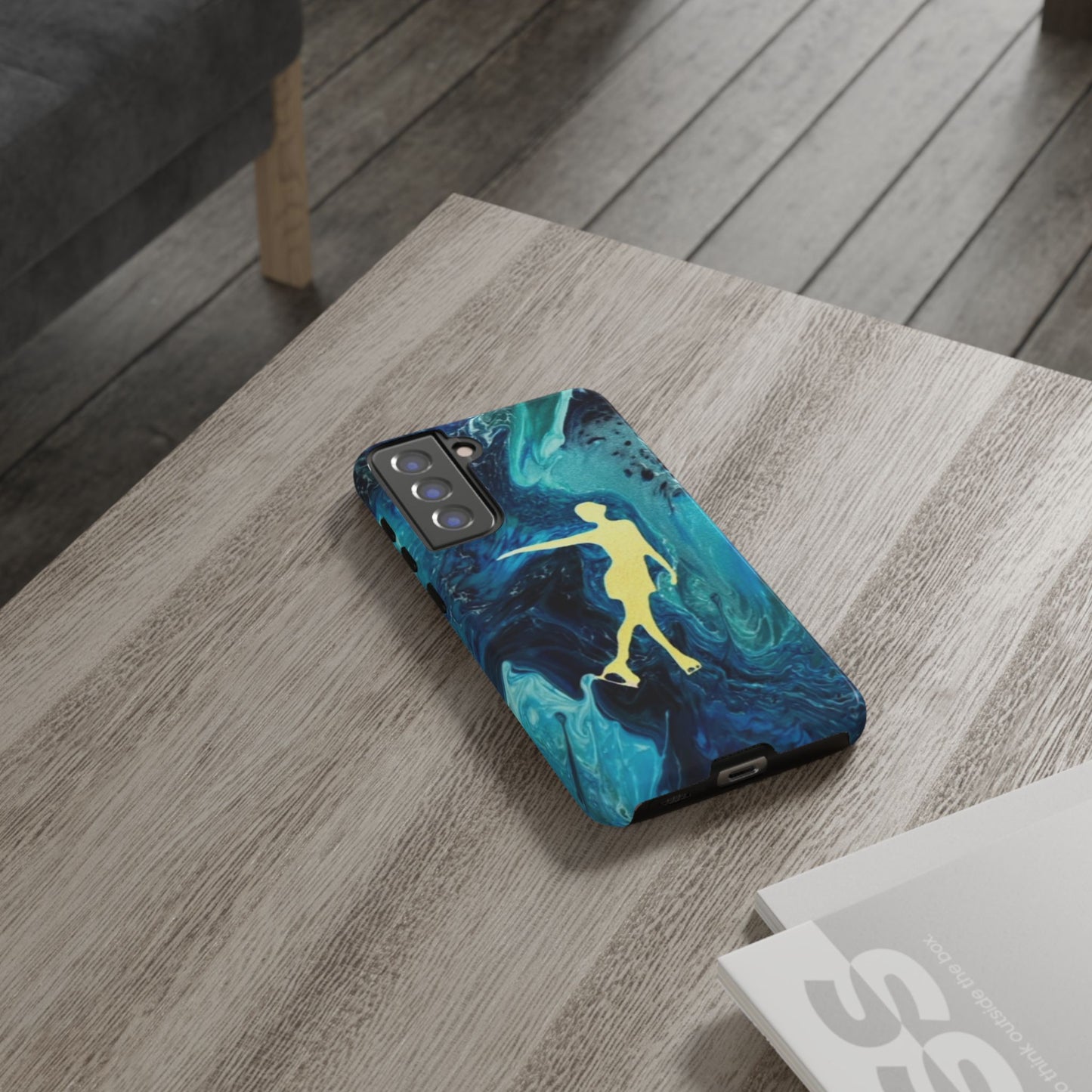 Figure skating phone case