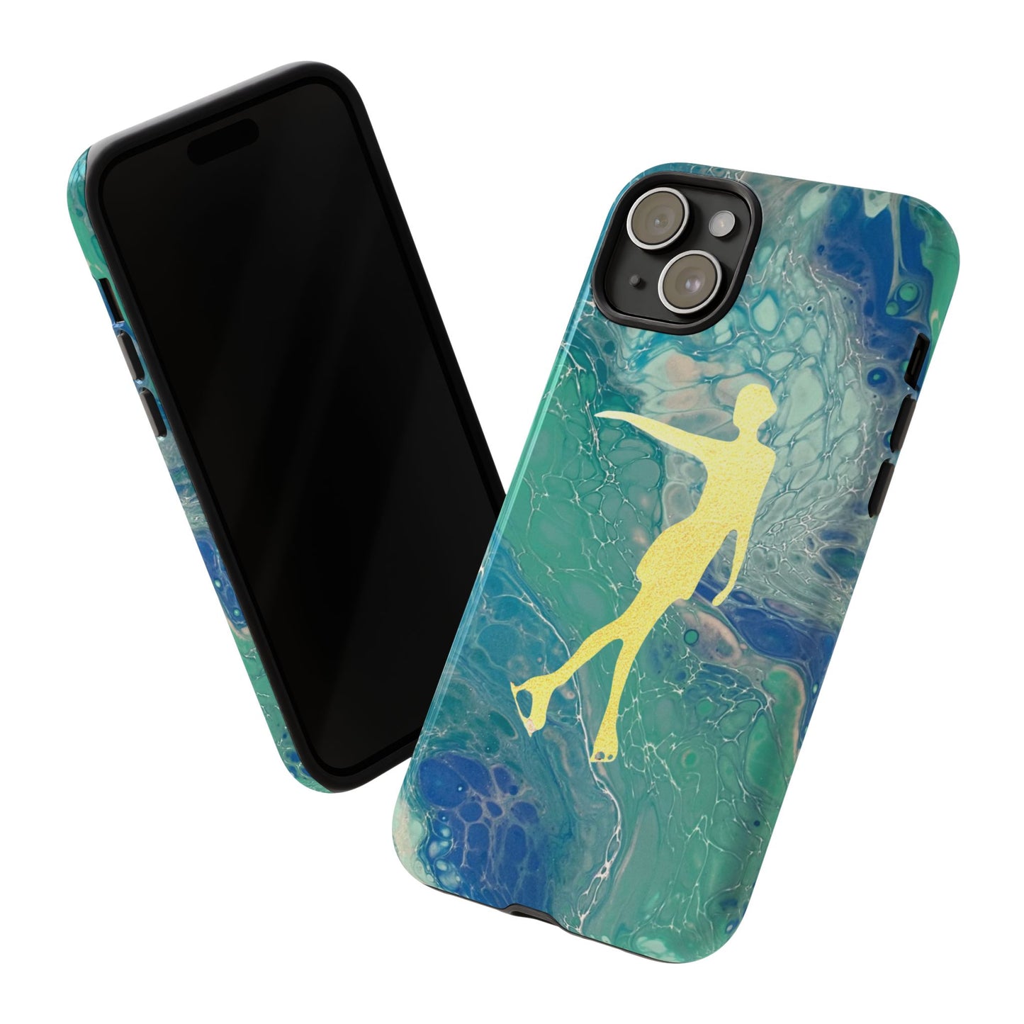 Figure skating phone cases