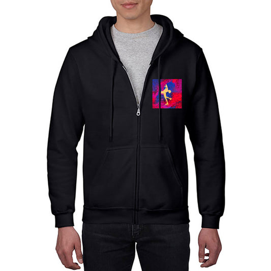 Figure skating Hoodie zip up sweatshirt