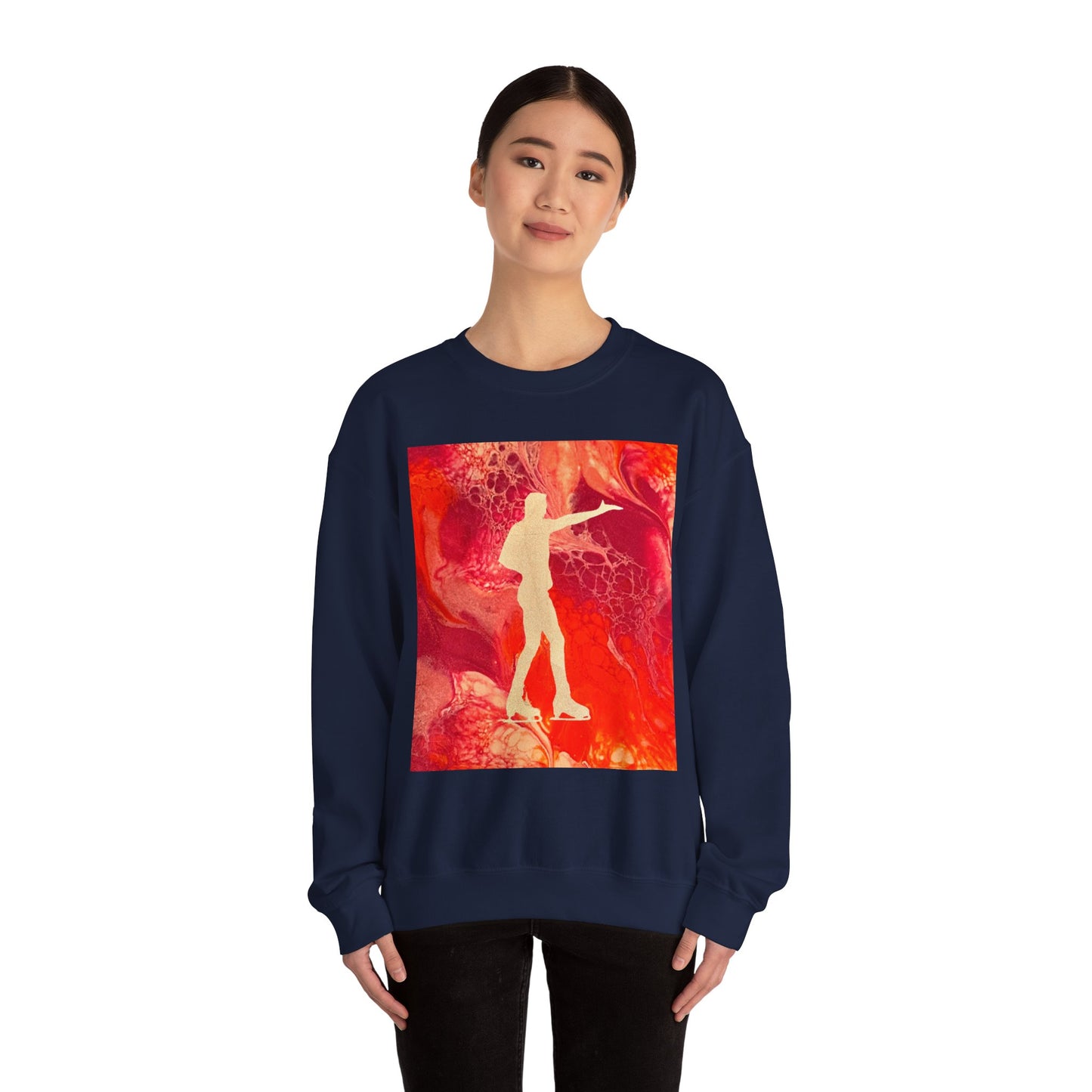 Unisex Figure Skating Crewneck Sweatshirt