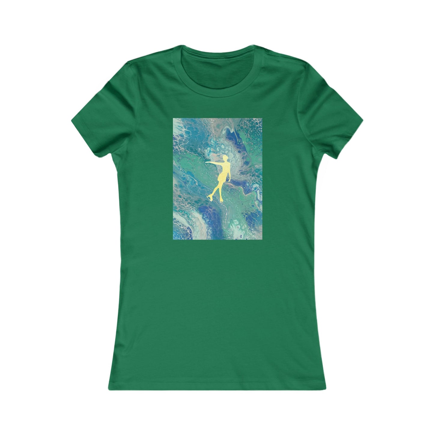 Ladies figure skating T-shirt