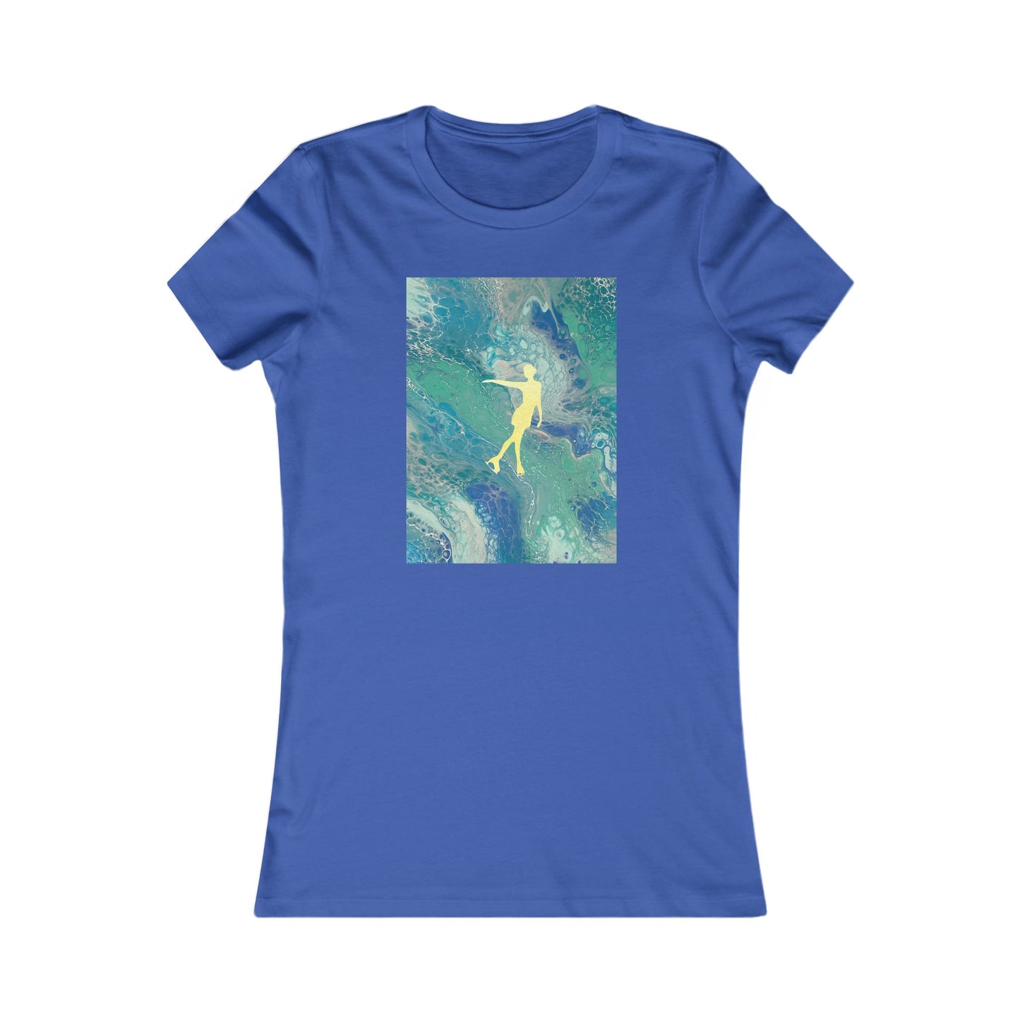 Ladies figure skating T-shirt