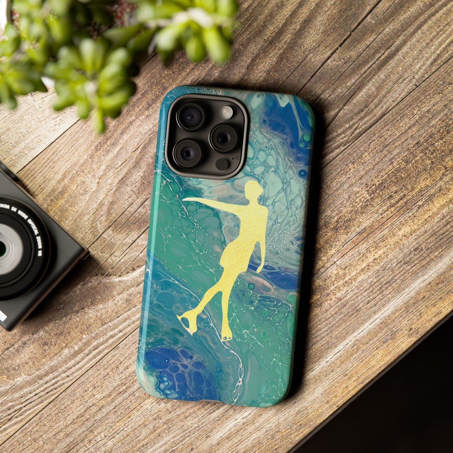 Figure skating phone cases