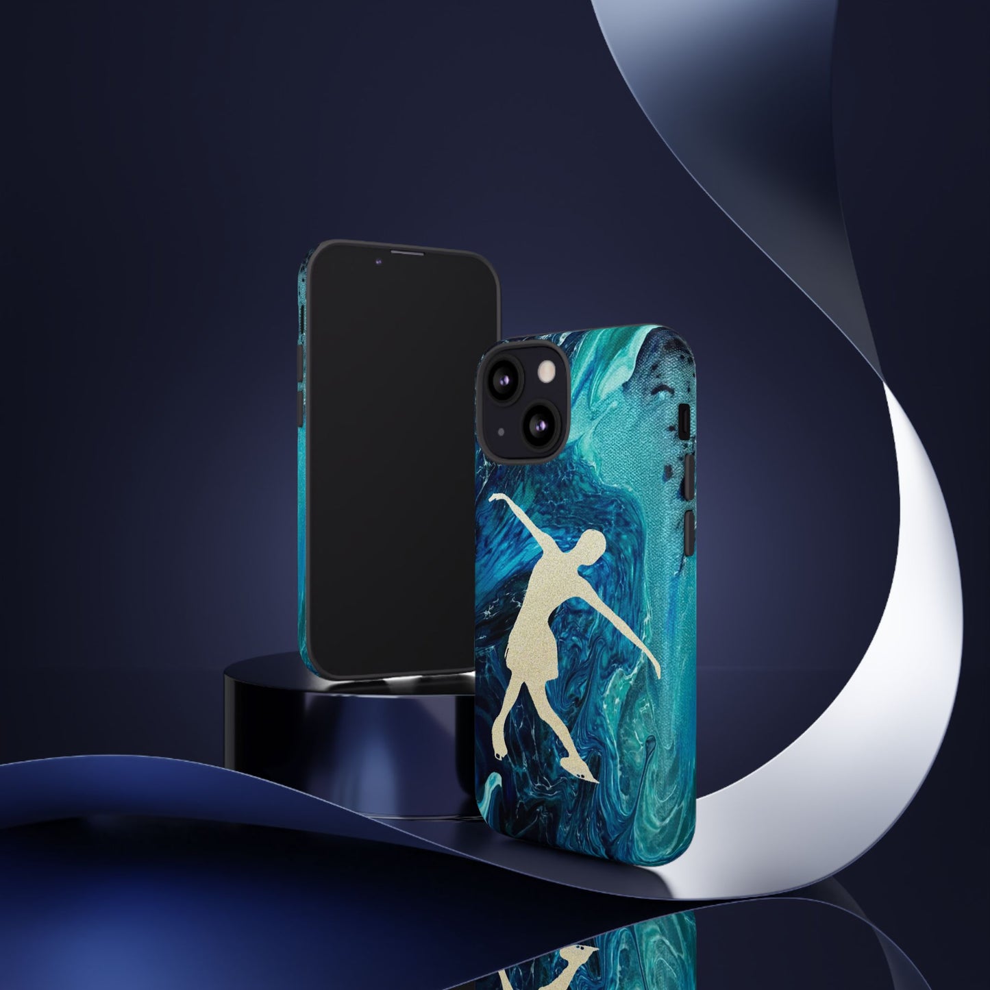 Figure skating phone cases