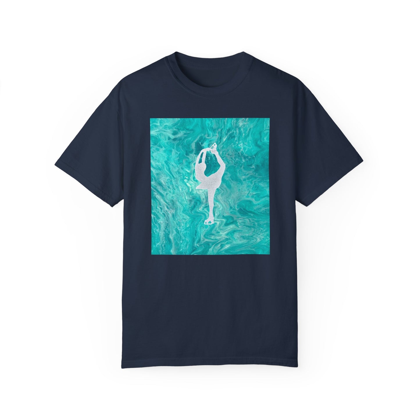 Figure Skating T-shirt—Unisex Garment-Dyed Tee