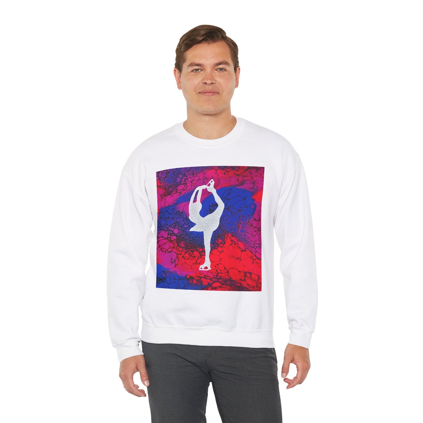 Unisex Figure Skating Crewneck Sweatshirt