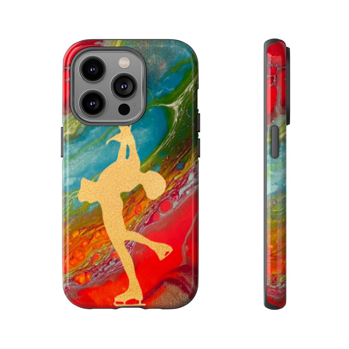 Figure skating phone cases