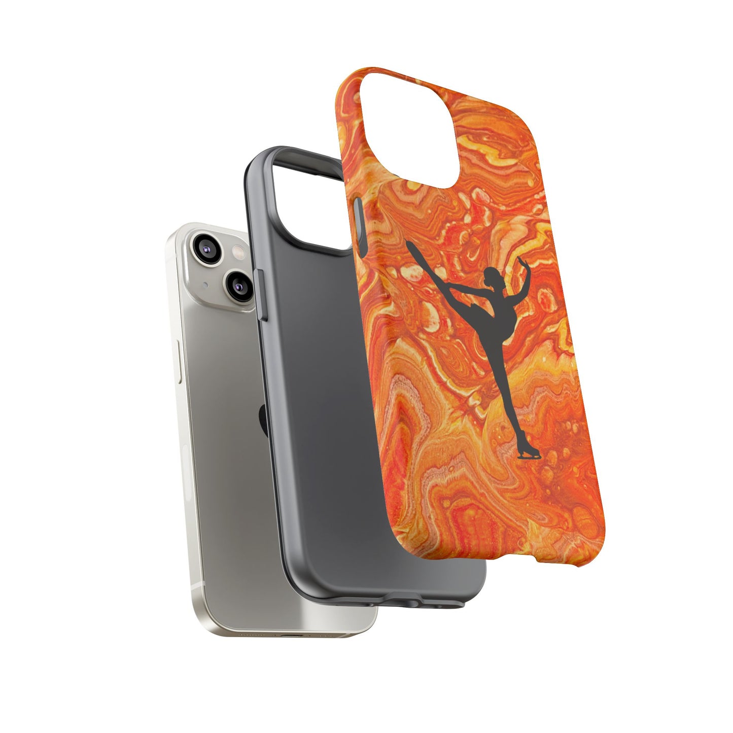 Figure skating phone case