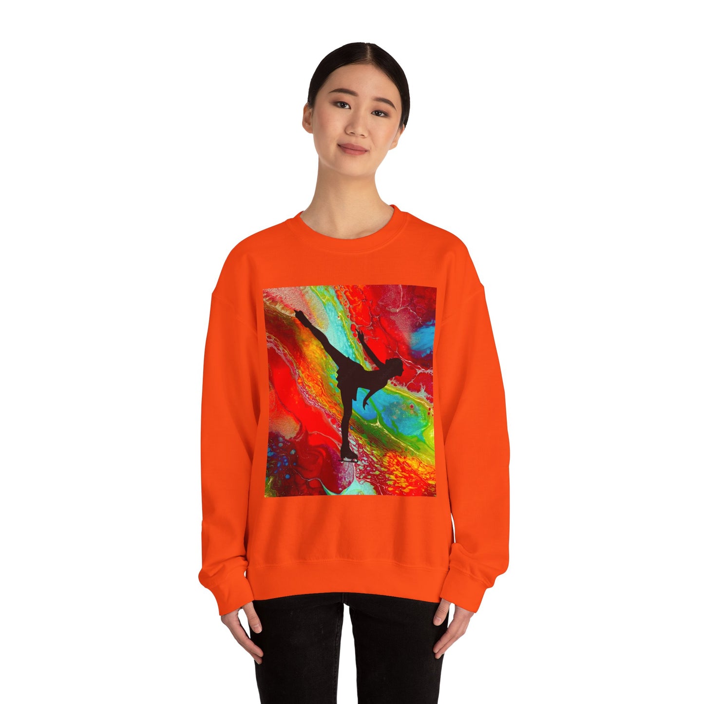 Unisex Figure Skating Crewneck Sweatshirt