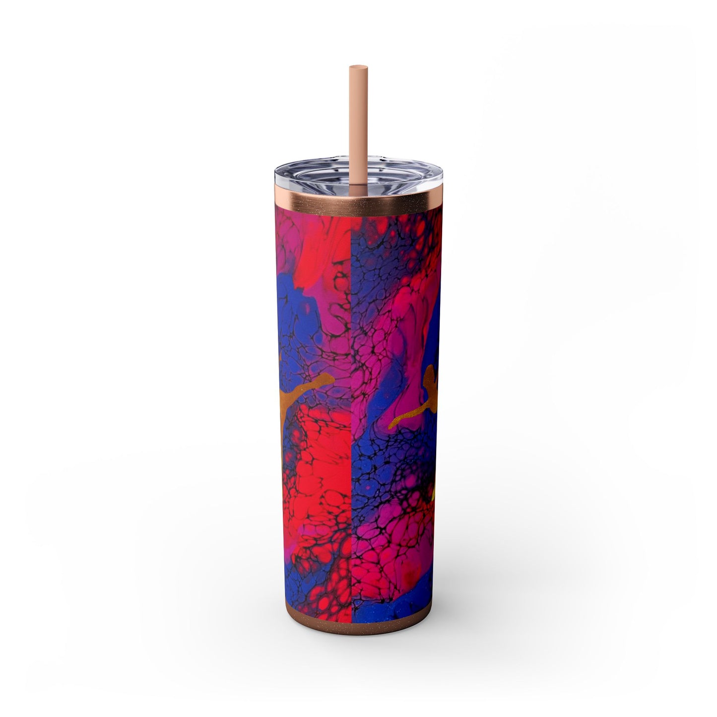 Figure Skating Tumbler, 20oz with straw