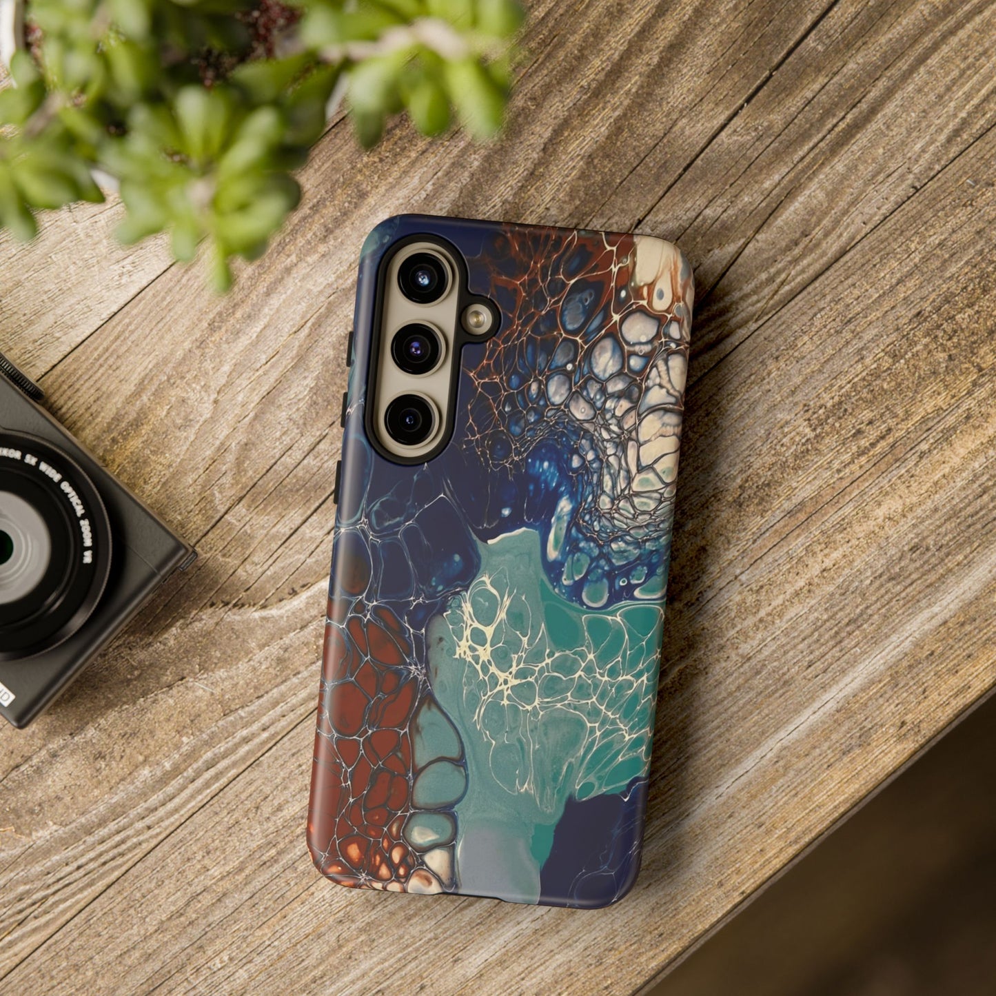 Phone Case for iPhone, Samsung and Google pixel devices -Artwork Design, Tough Protection