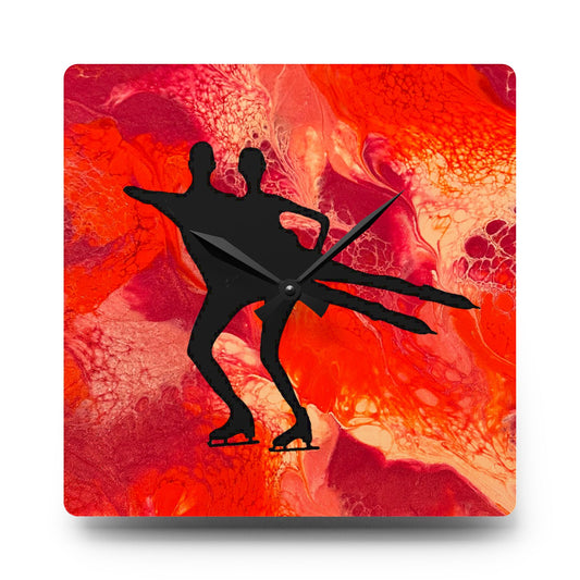 Figure Skating Wall Clock