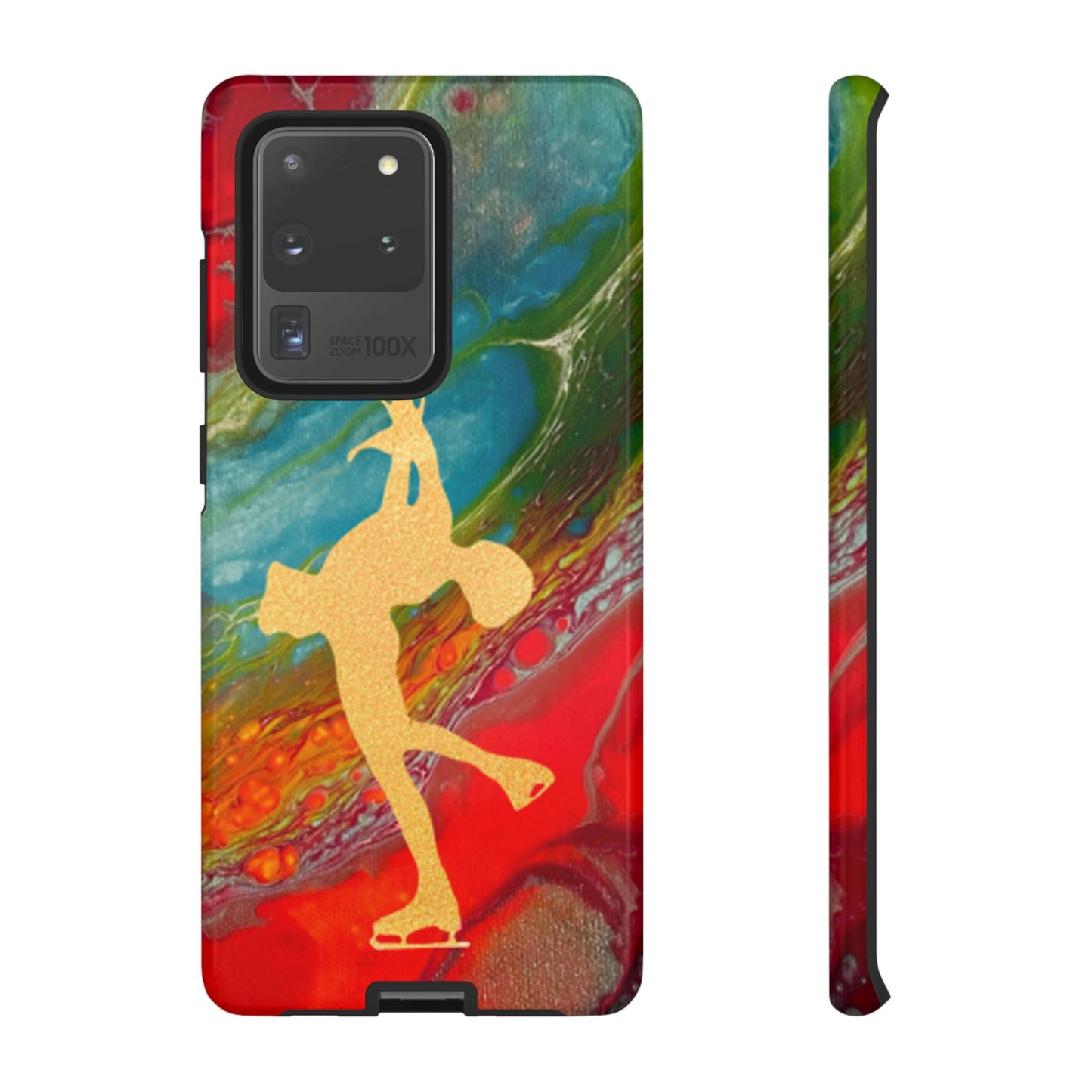 Figure skating phone cases